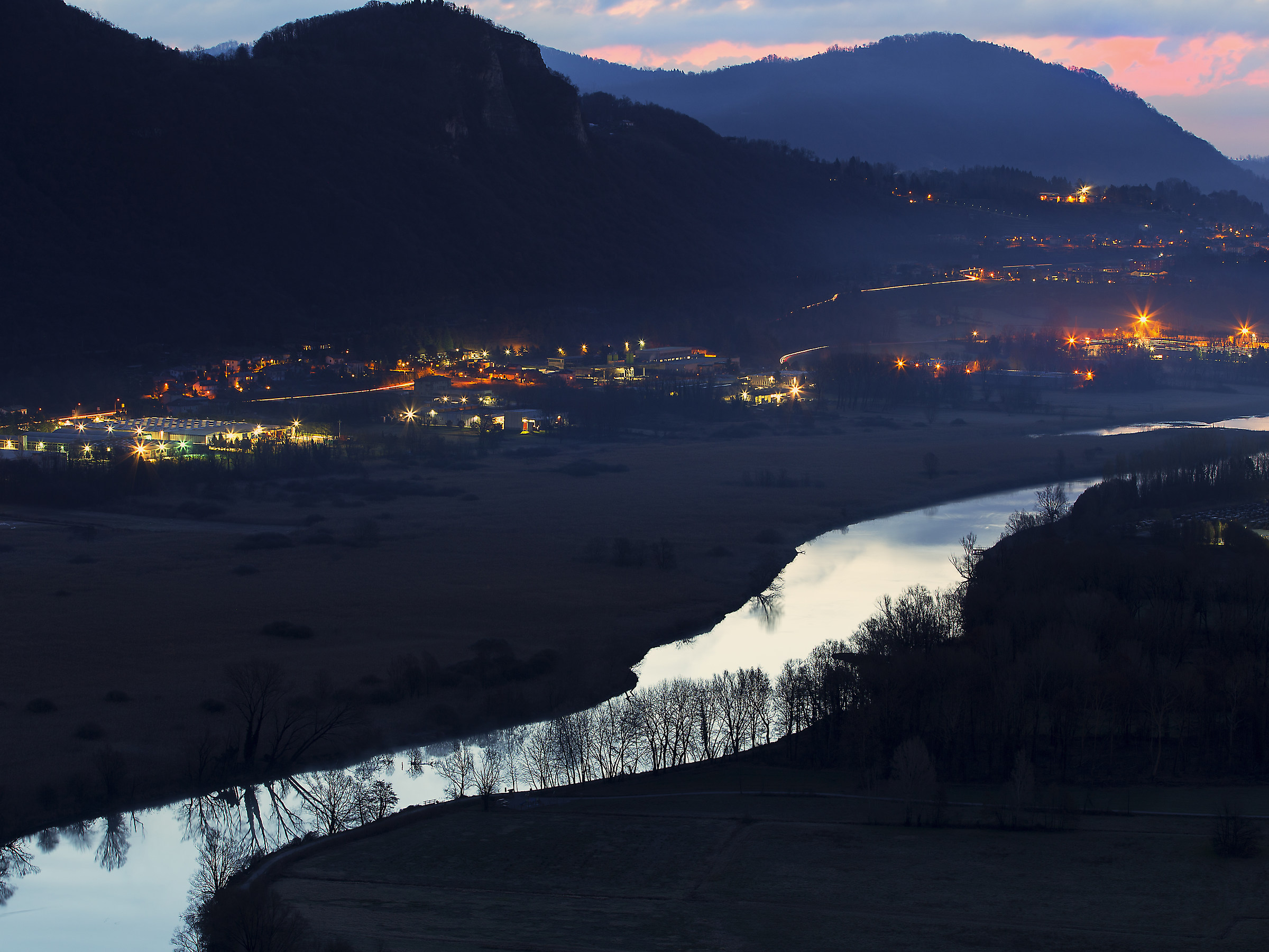 Shortly before dawn from Rocchetta
