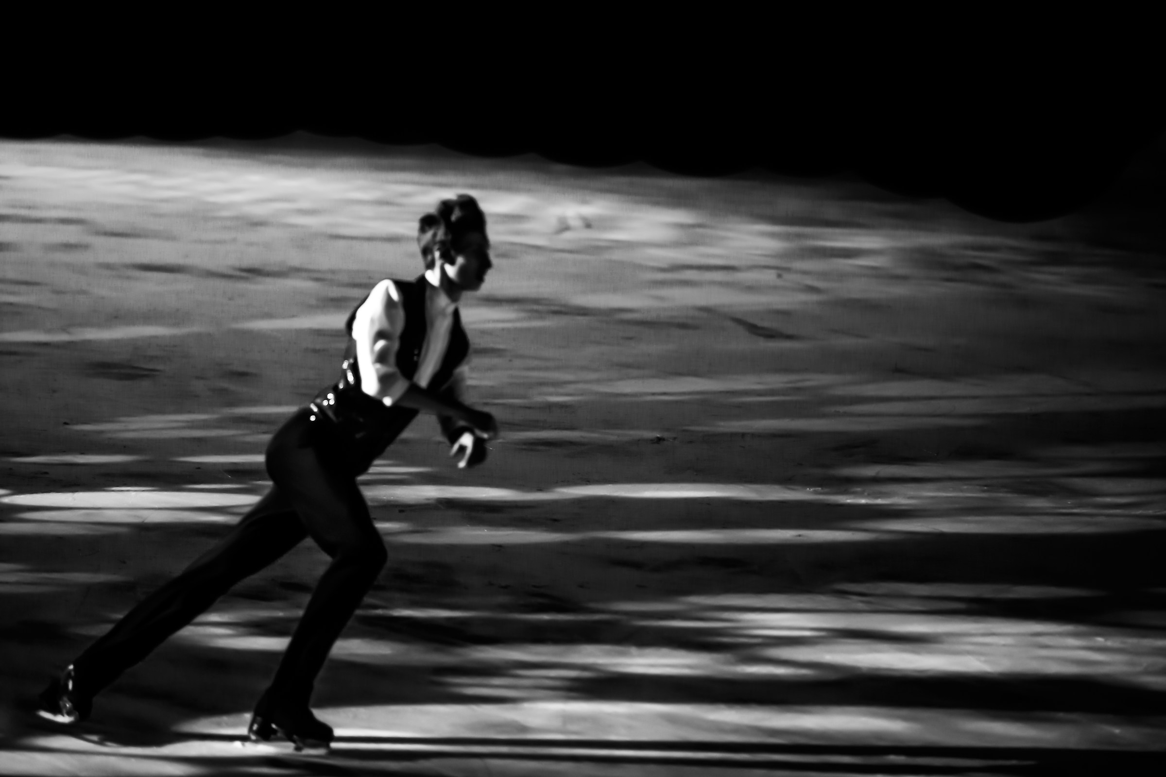 L'ingresso in pista.