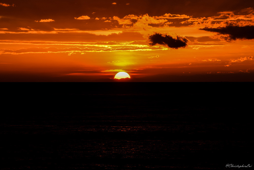 See the sun and the emotions are dispersed