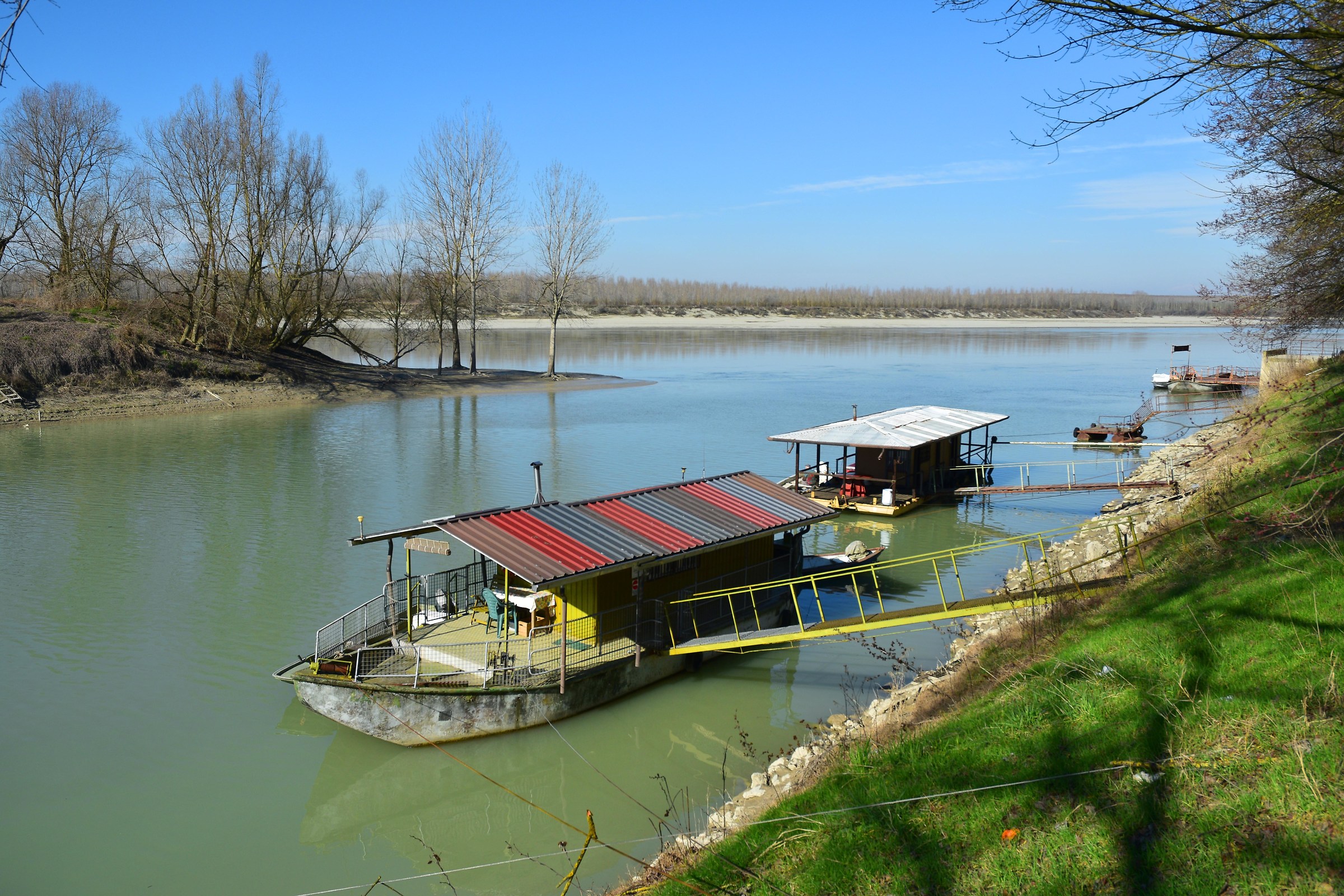Flood plain of the Po in Suzzara