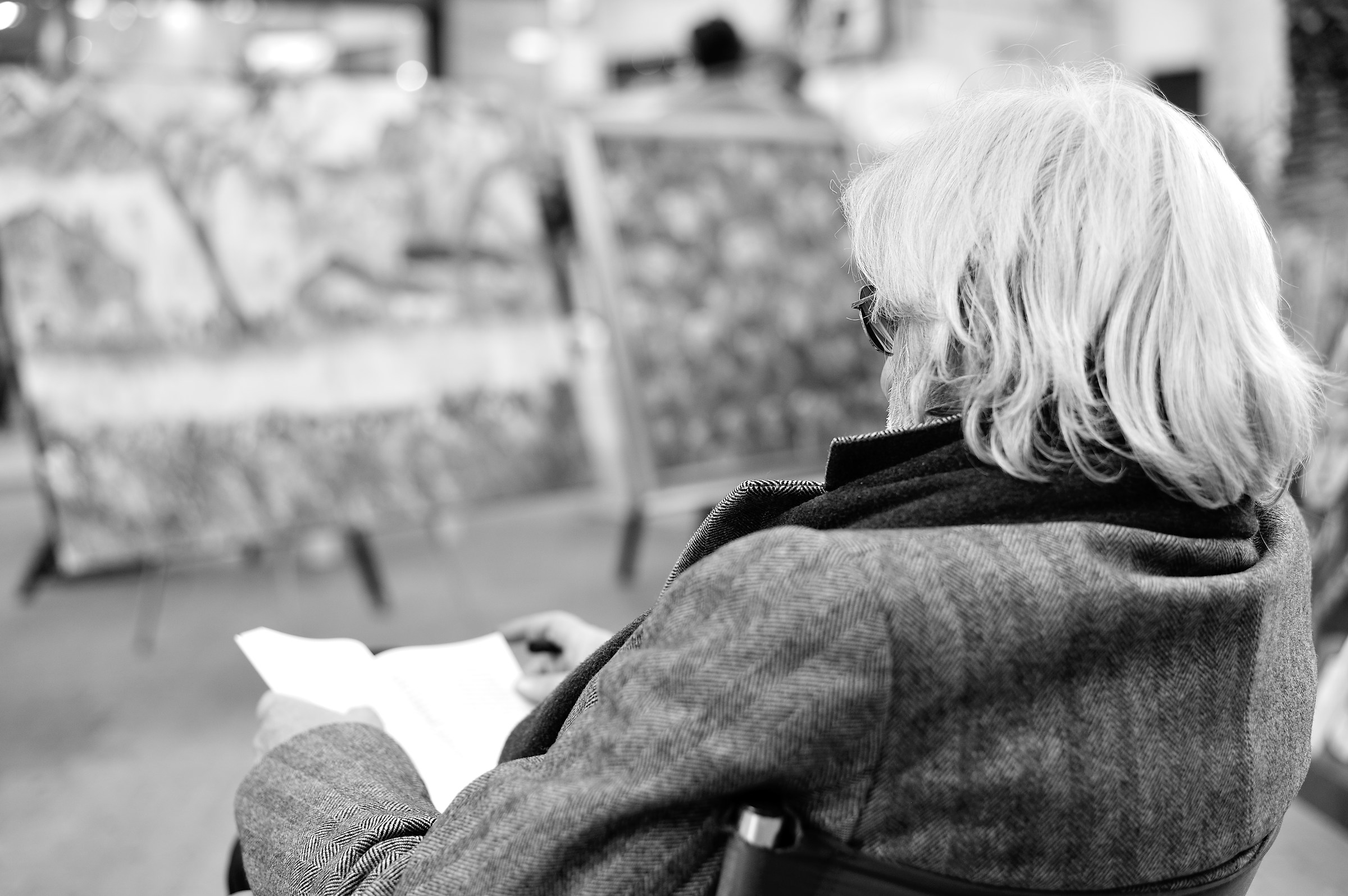 Absorbed among the people