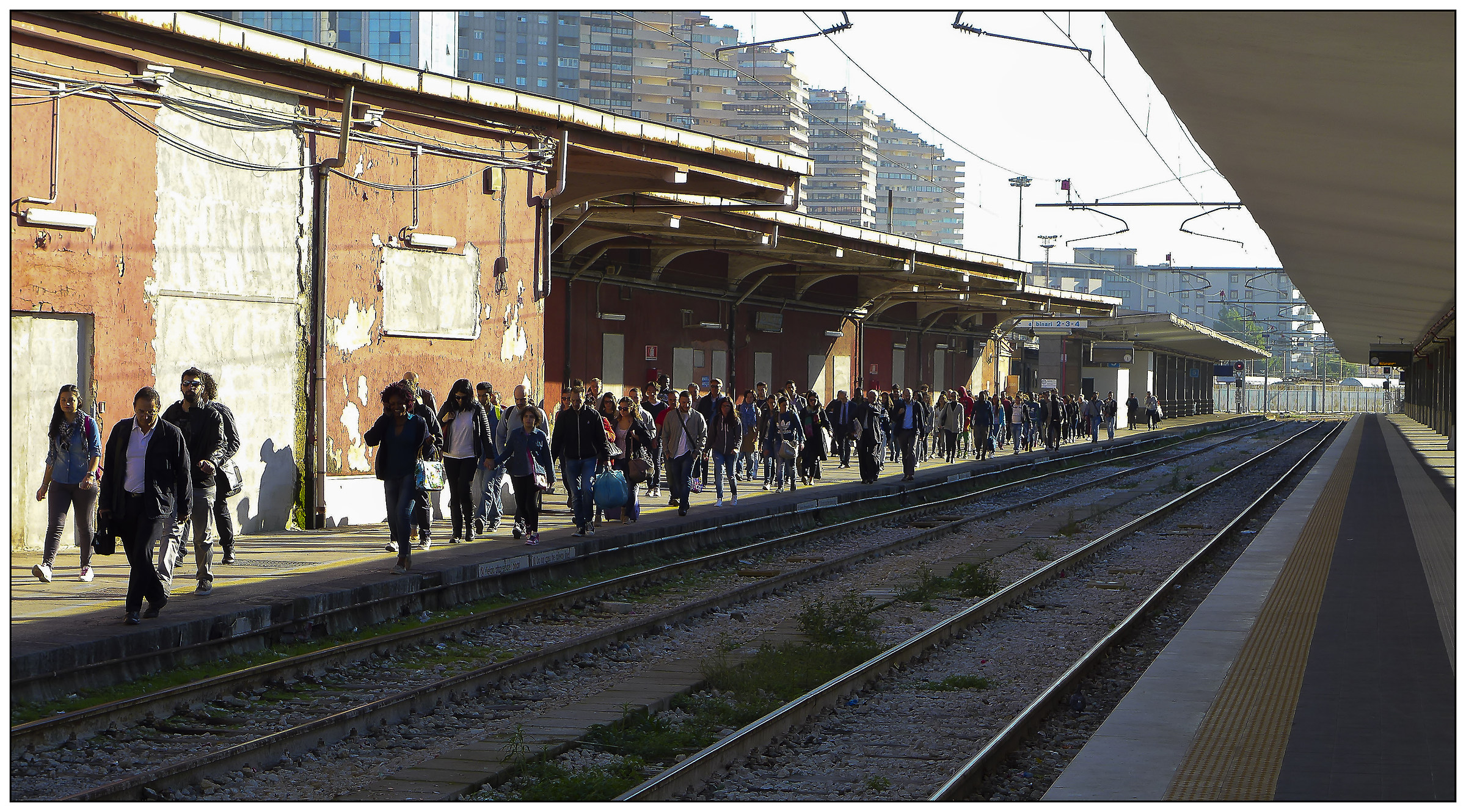 attenzione! non oltrepassare l'ombra
