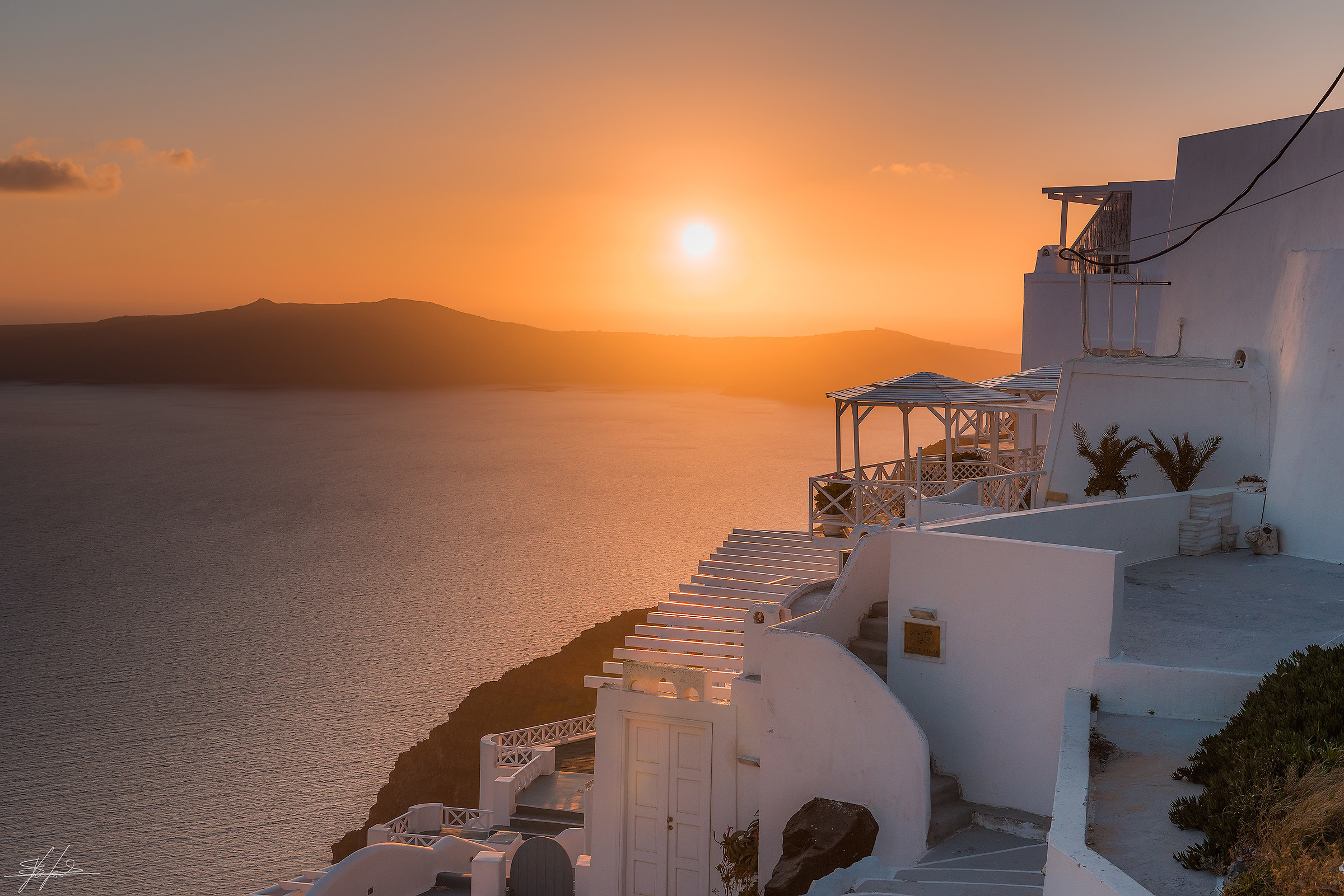 Tramonto a Imerovigli - Santorini