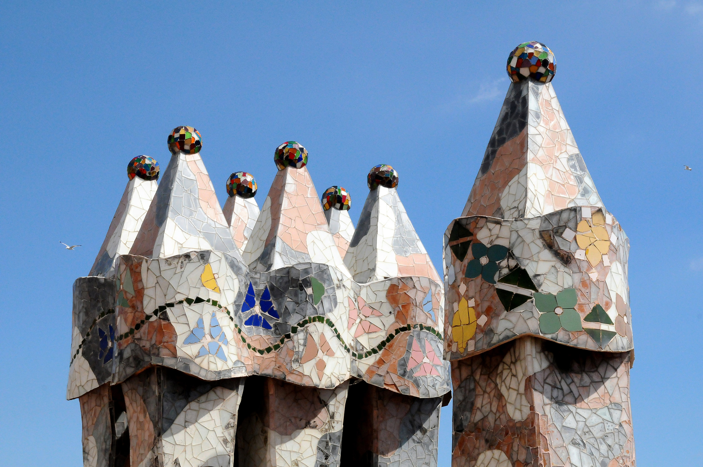 I camini di Casa Batllò