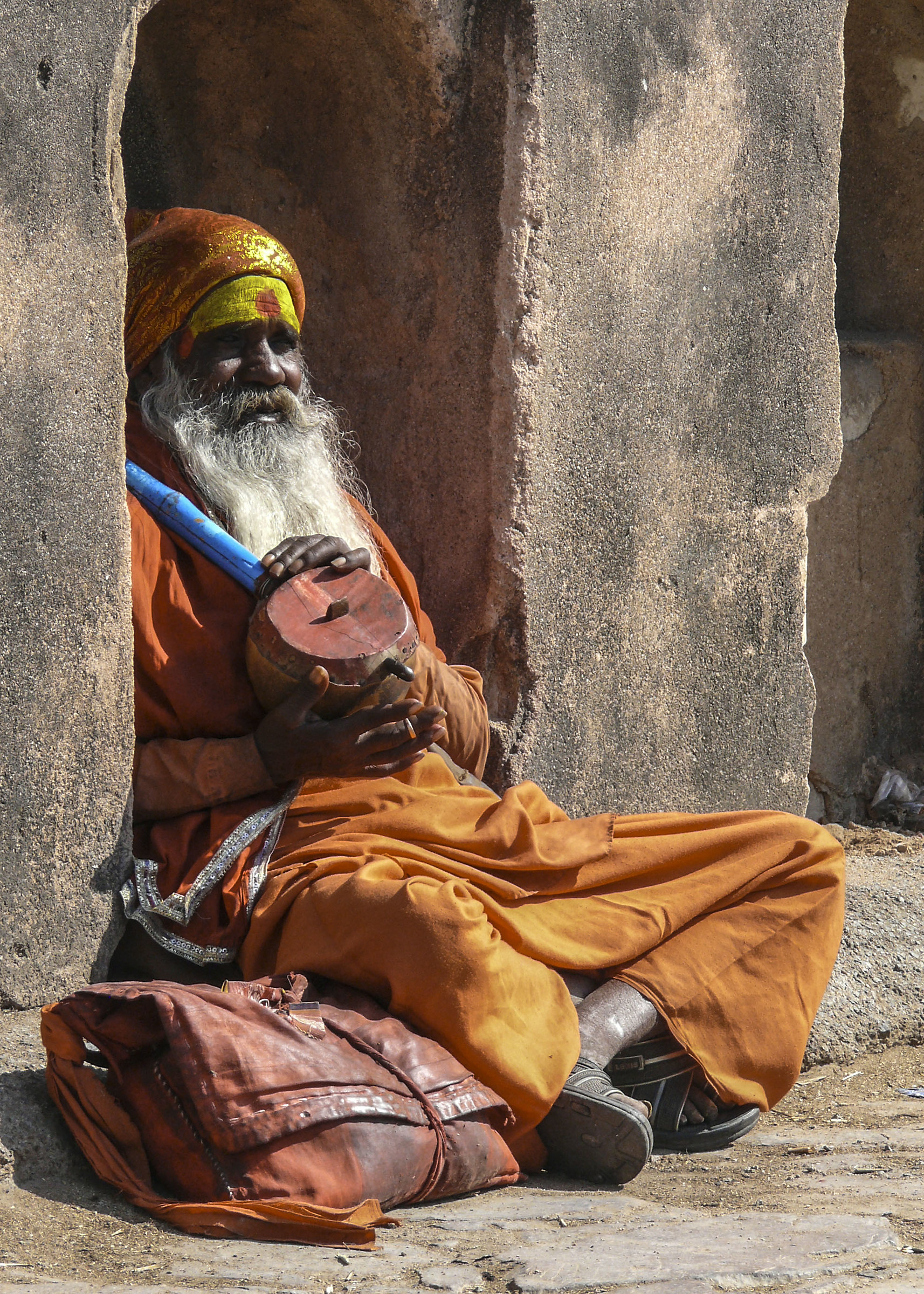 Musician in India