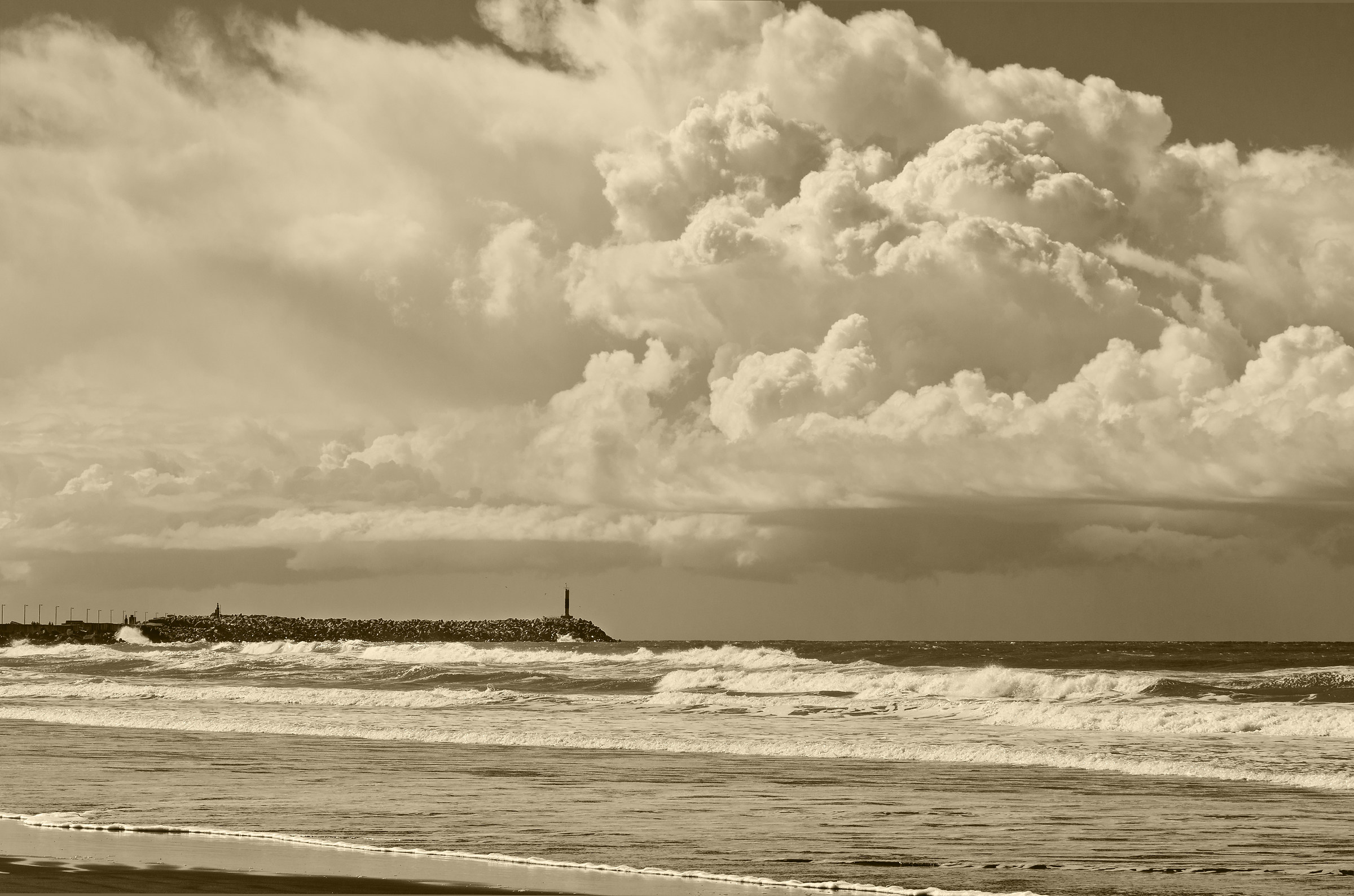 la punta della scogliera
