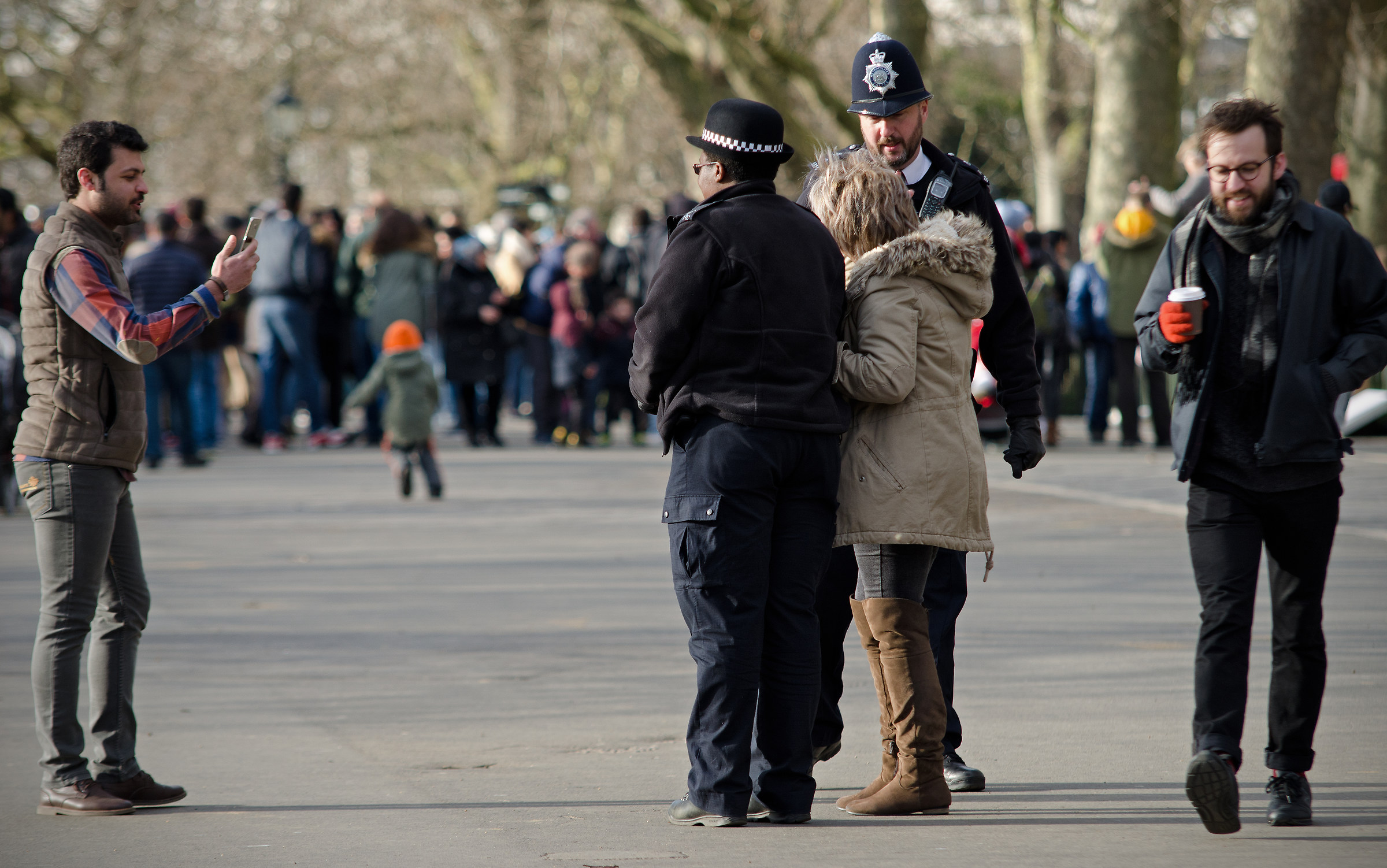 London's Friendly Police, Hyde Park
