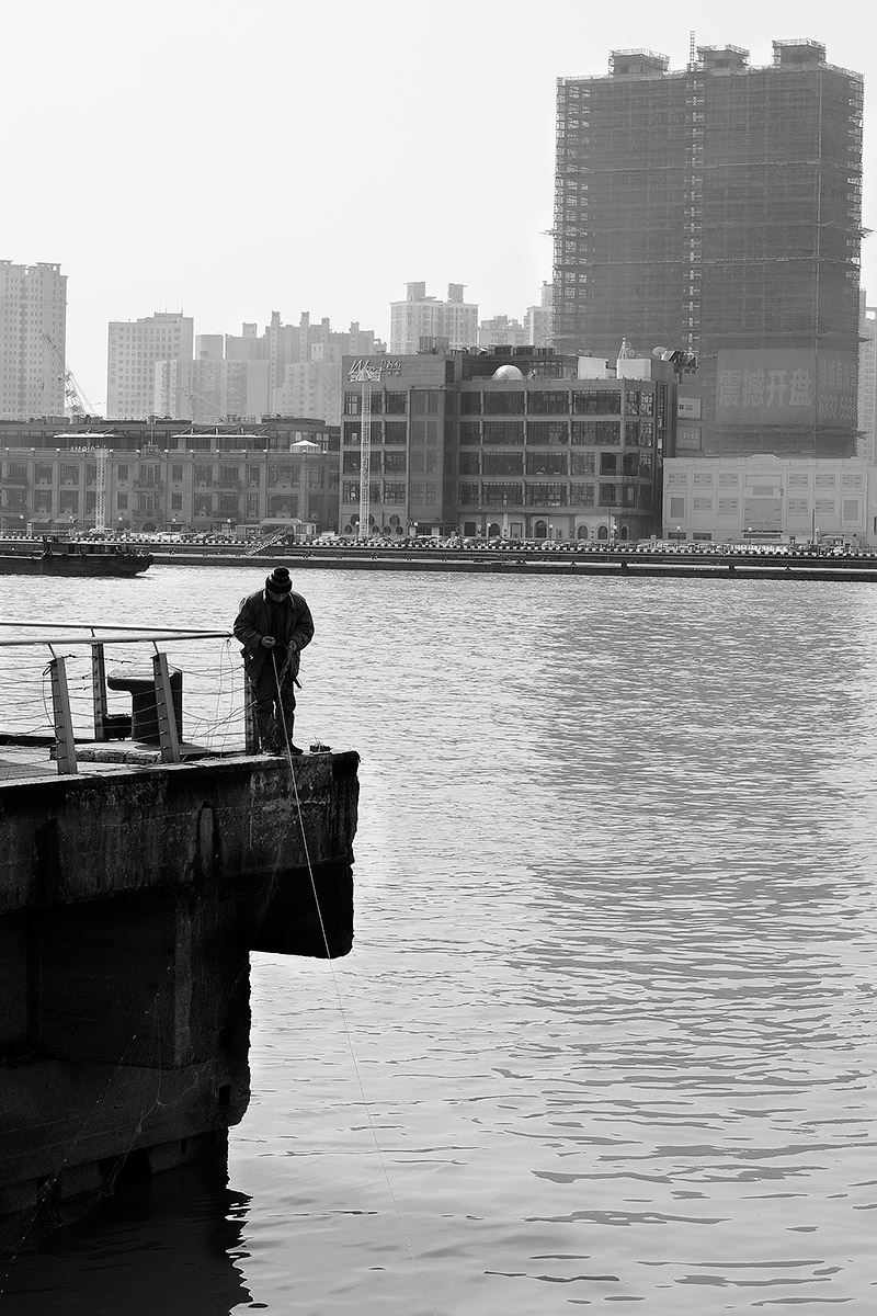 La solitudine del pescatore...