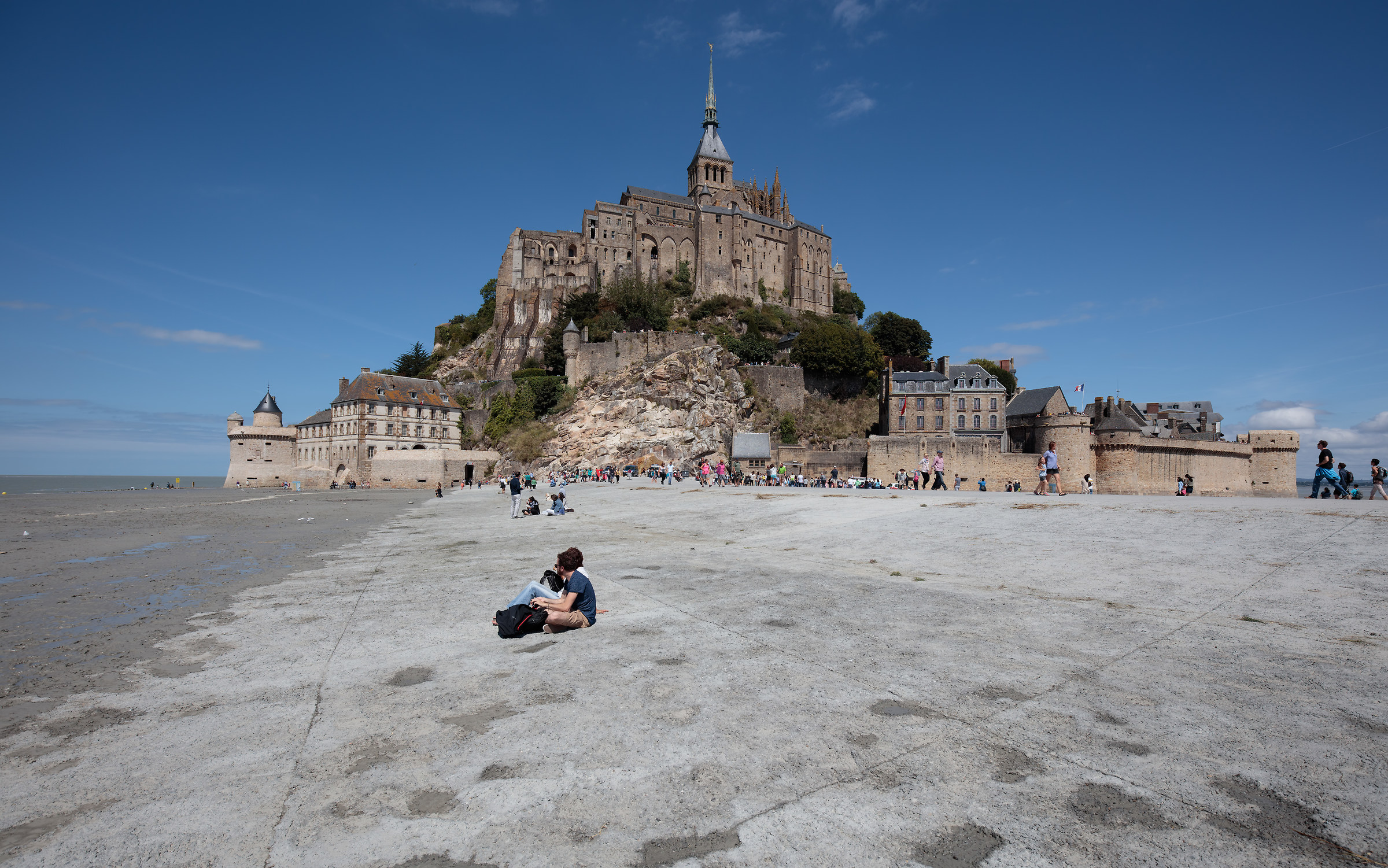 Low tide - Le Mont Saint-Michel