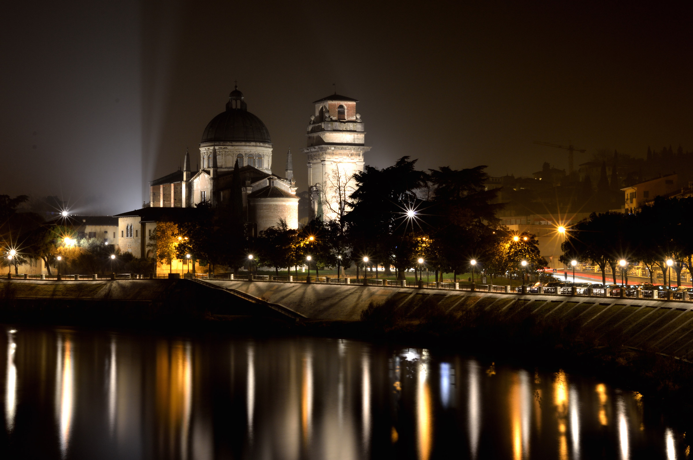 Verona by night