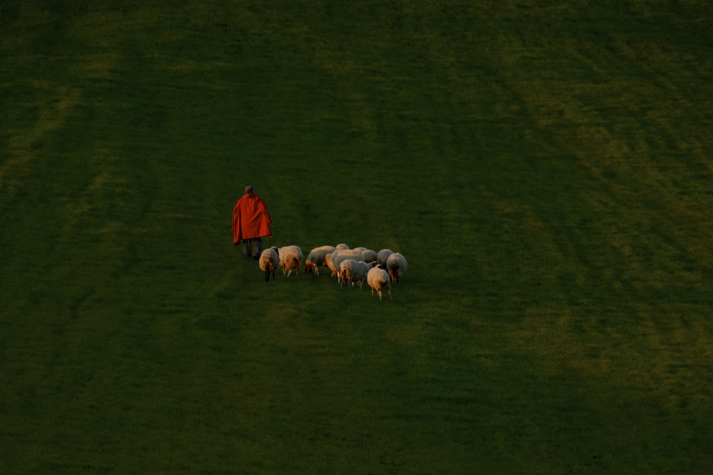 il console al tramonto