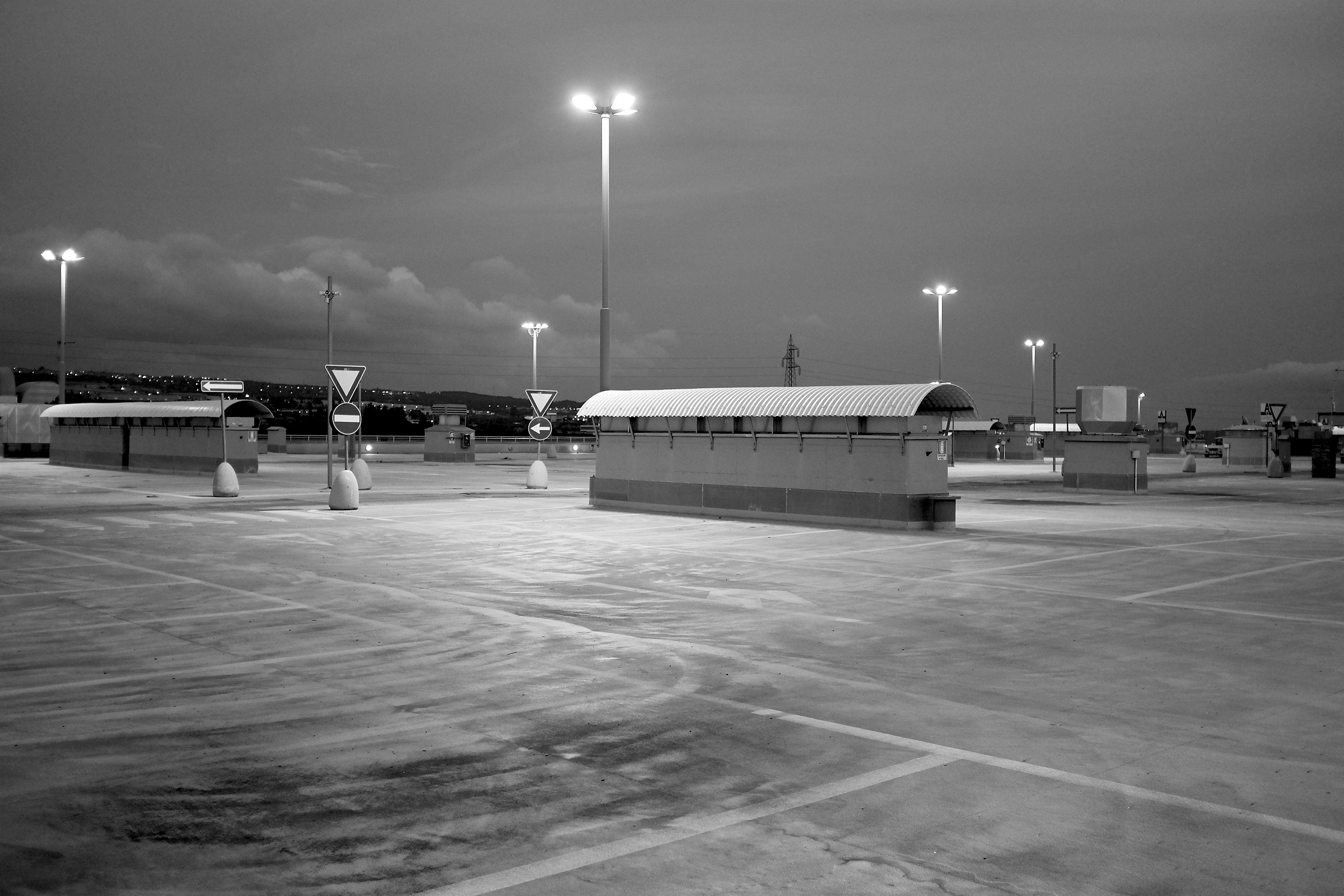 car parking in a mall