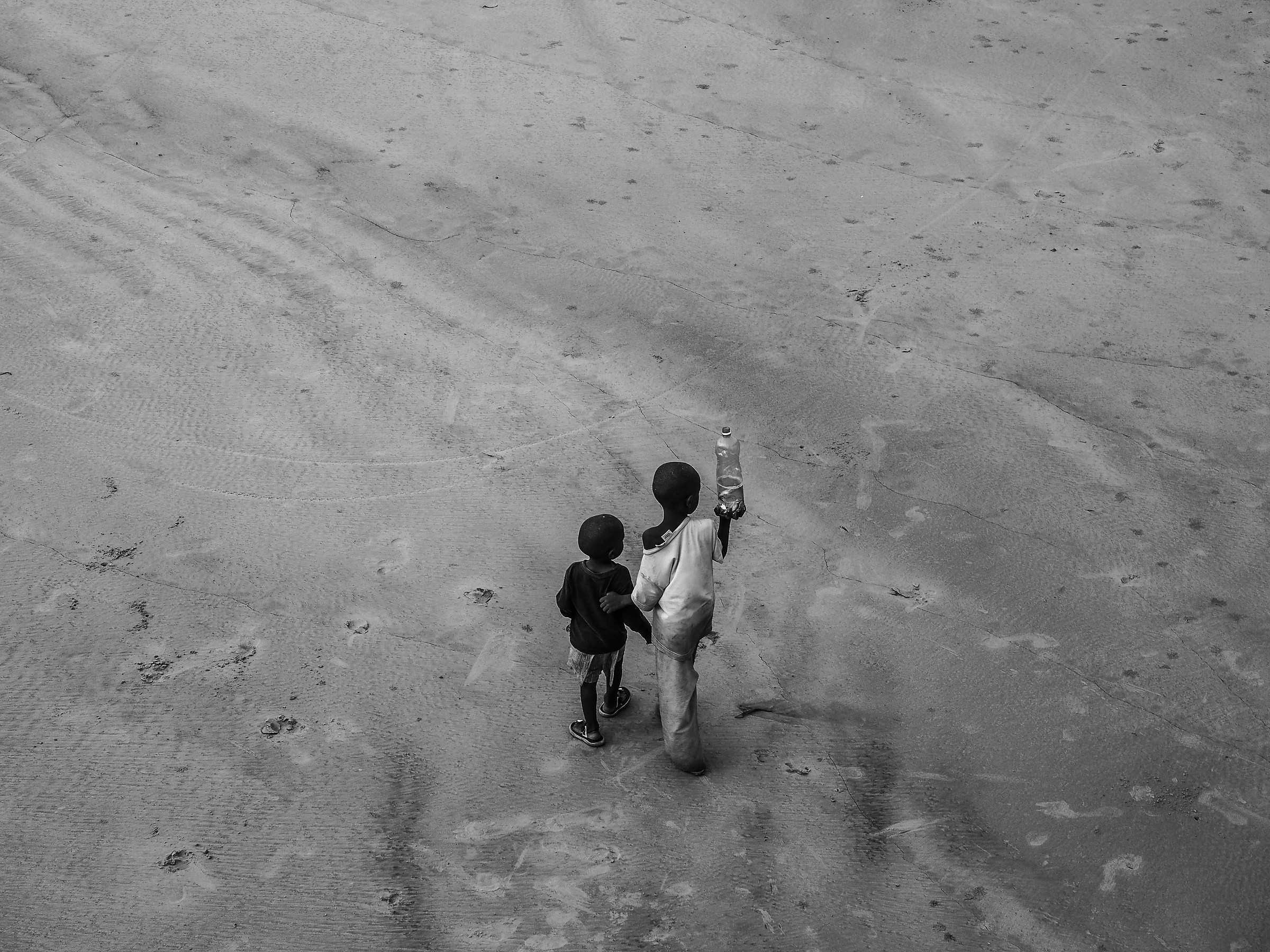 Brothers at the beach, Malindi