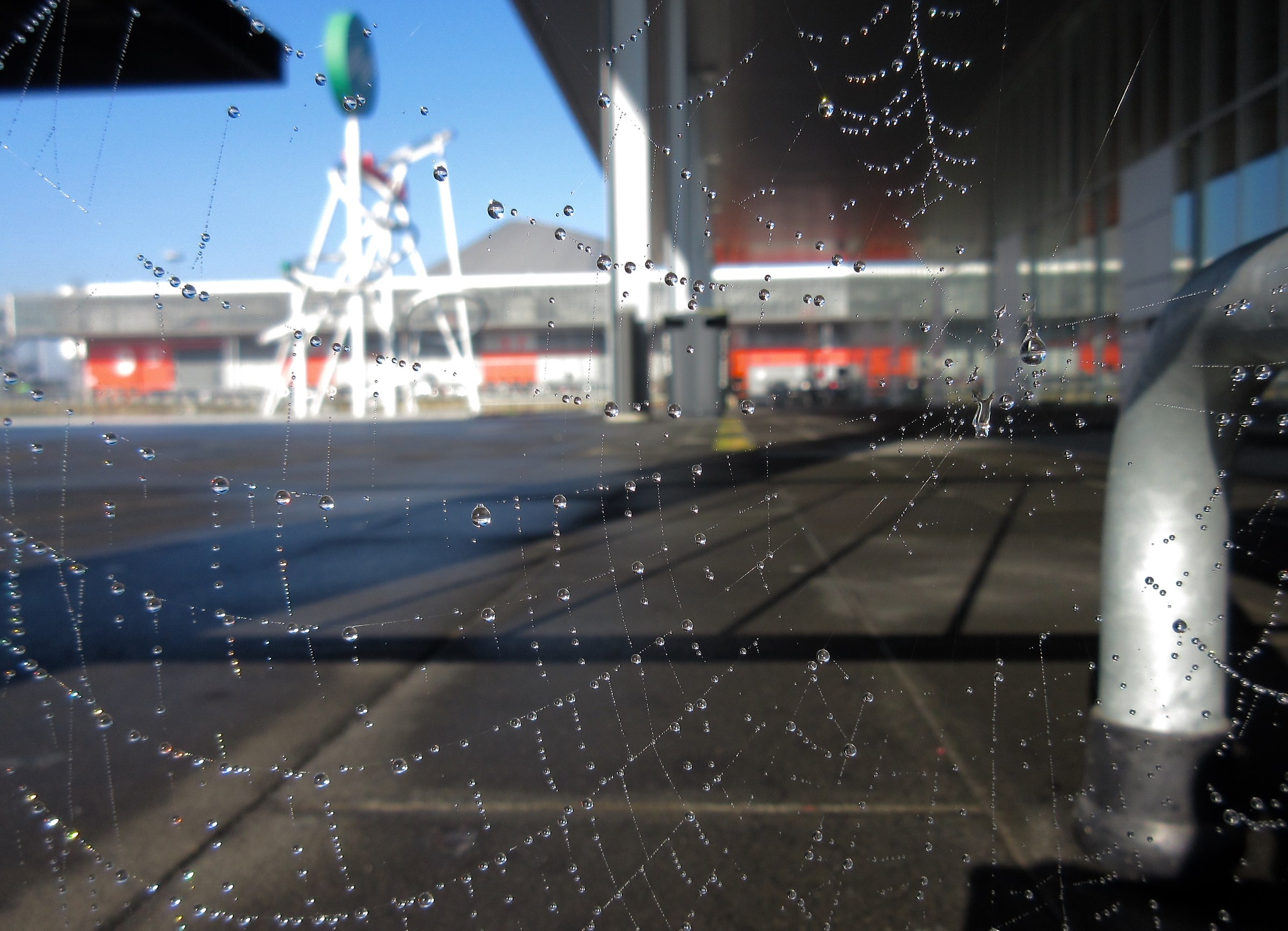 Milan Fair view by a spider
