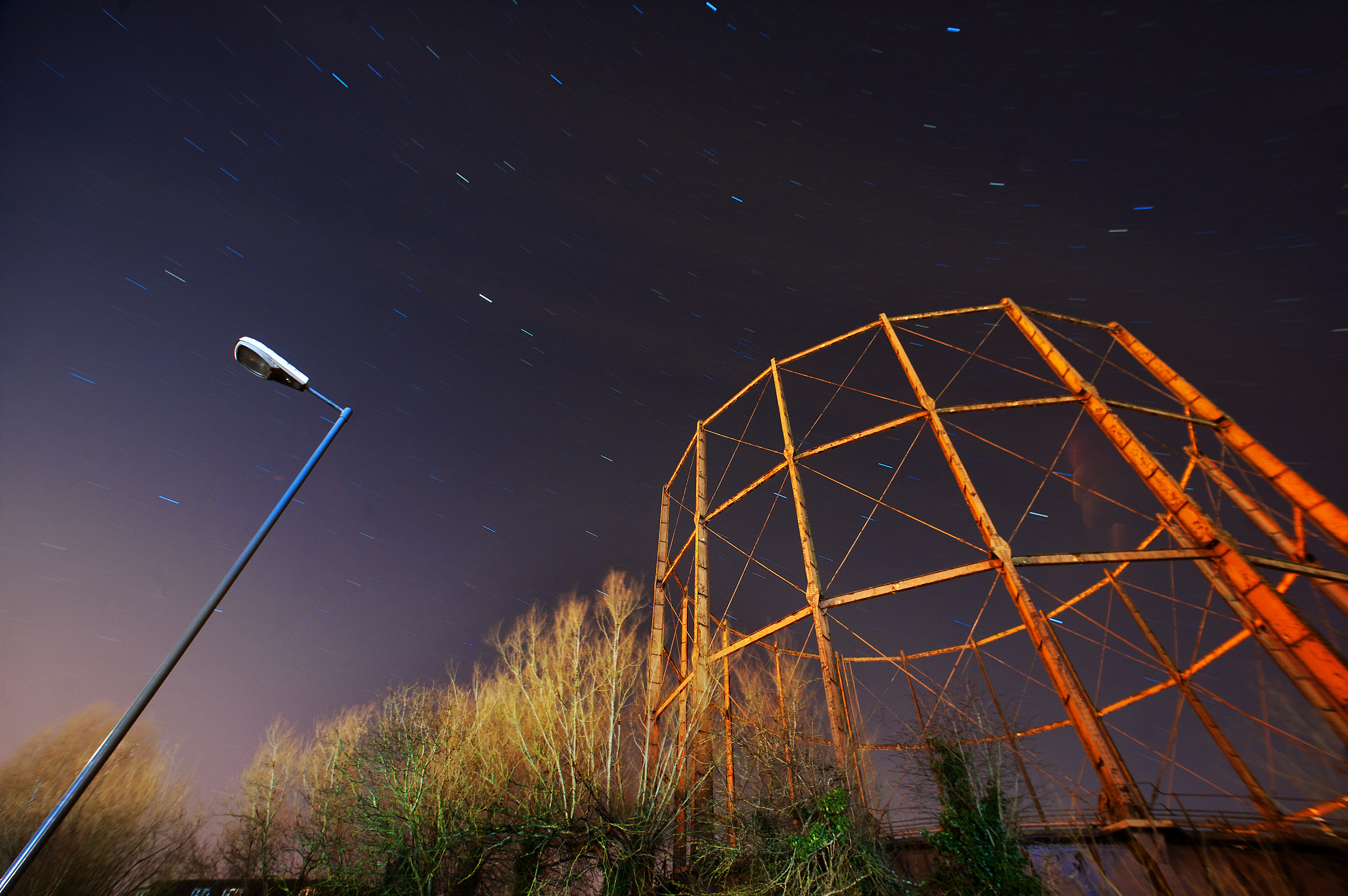 Stelle sopra il Gasometro