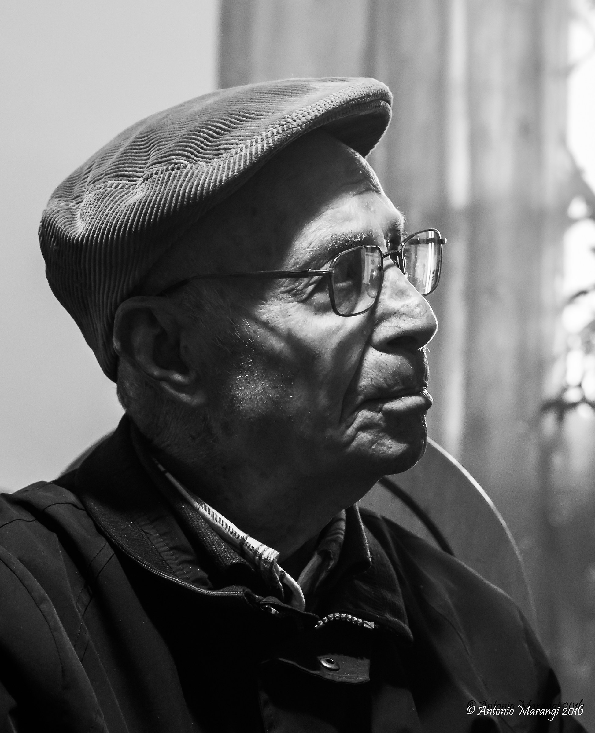 the light on the face