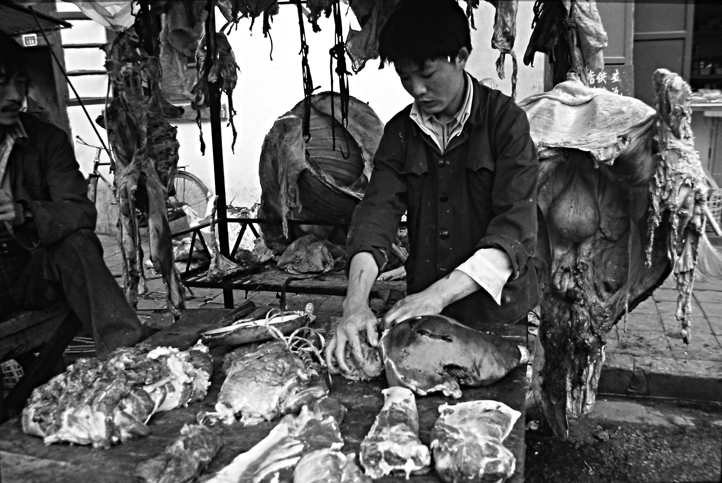 Butcher - Chengdu - China - 1985