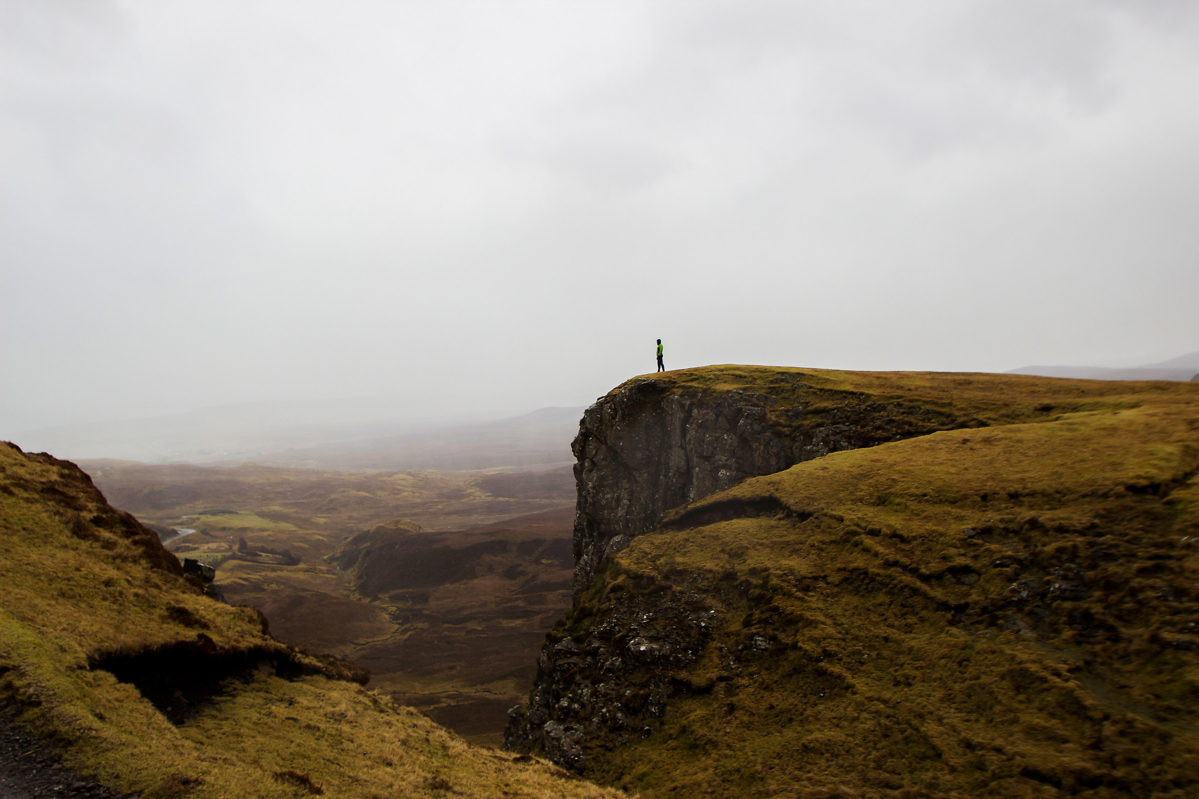 Under the rain, on top of the world