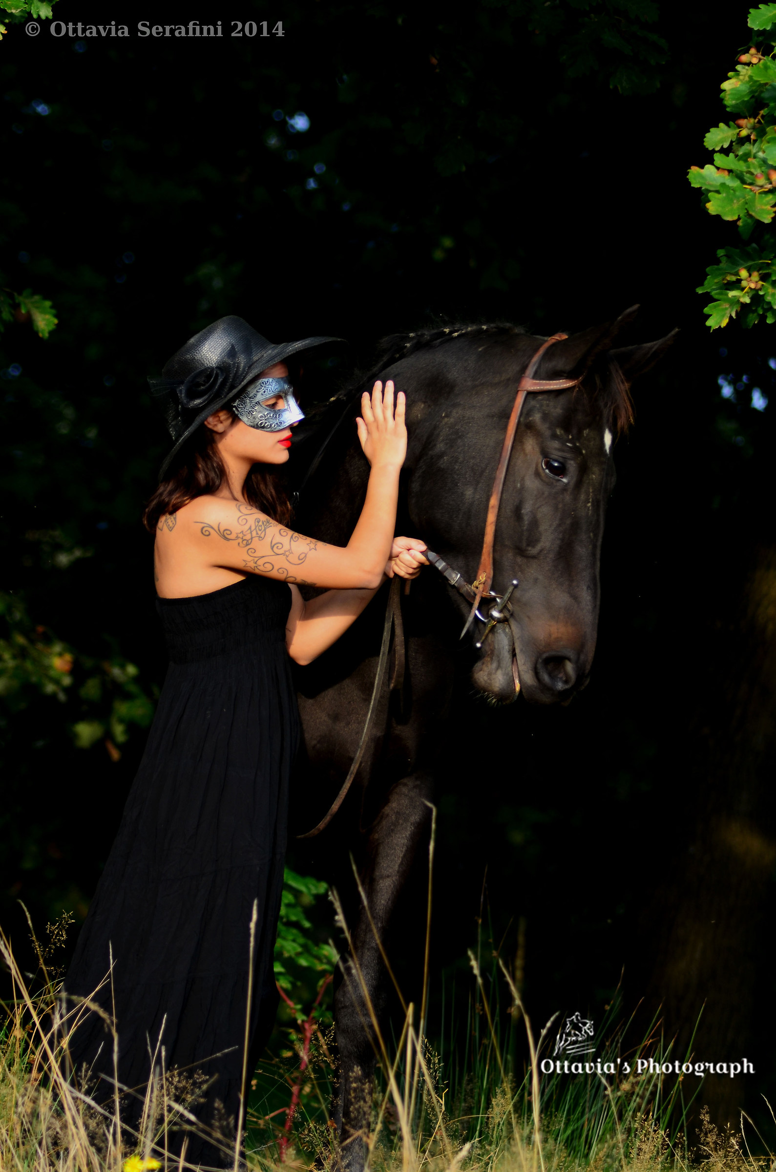 The elegance of black