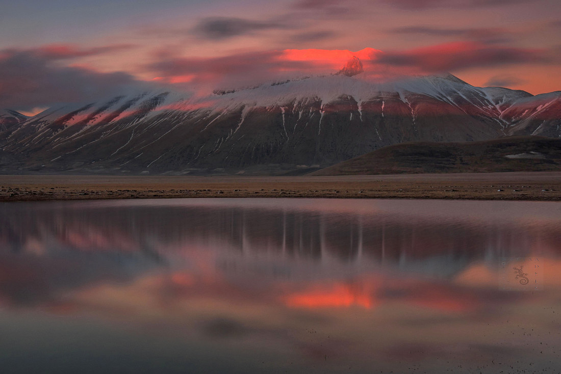 three of magic sunset