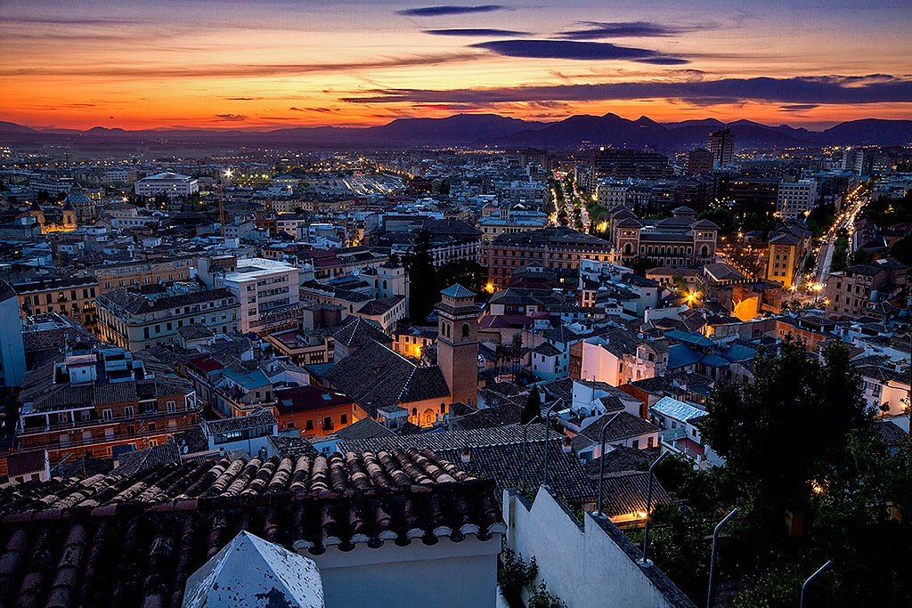 Sunset in Granada