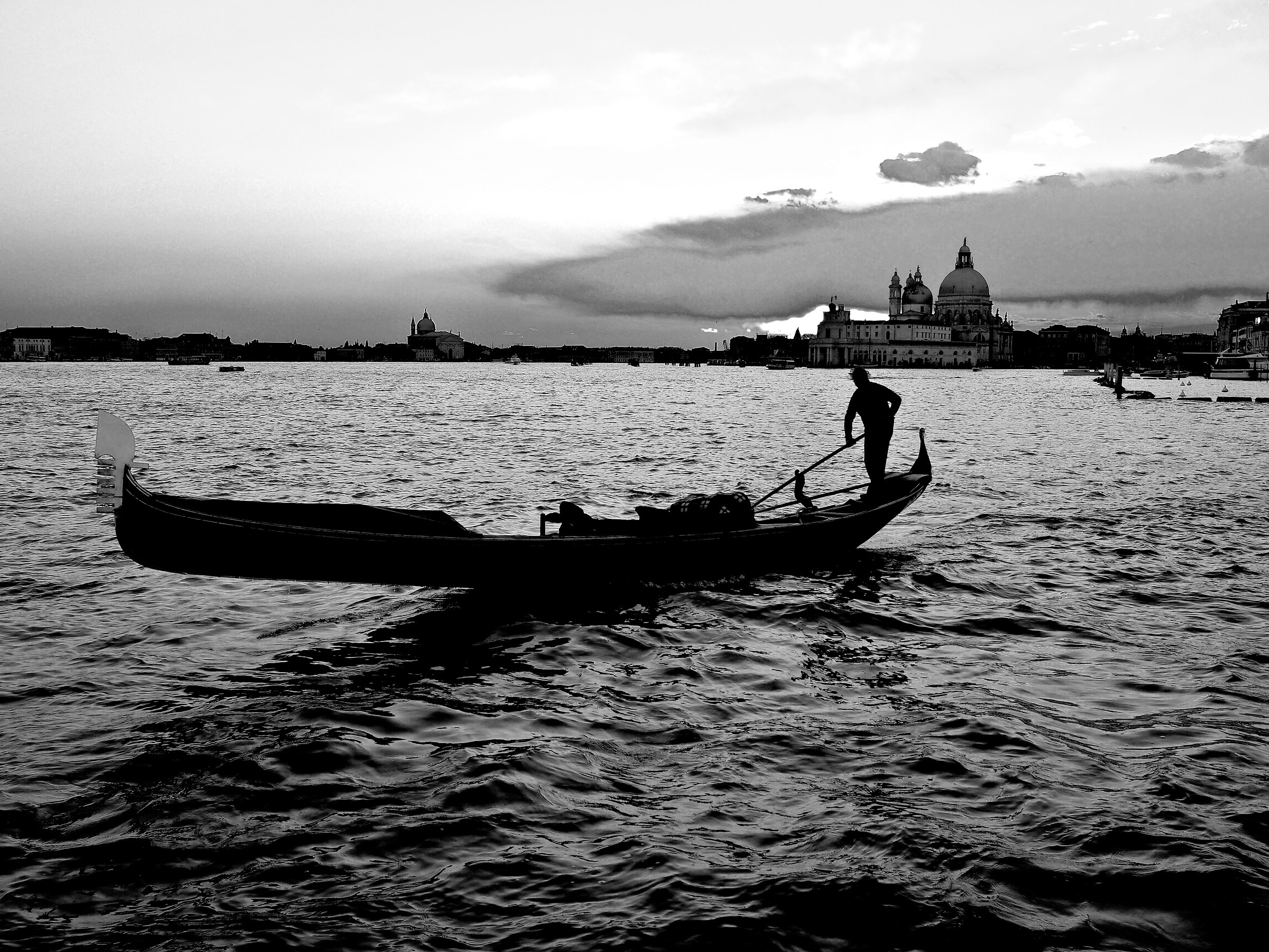 Gondola in San Marco basin