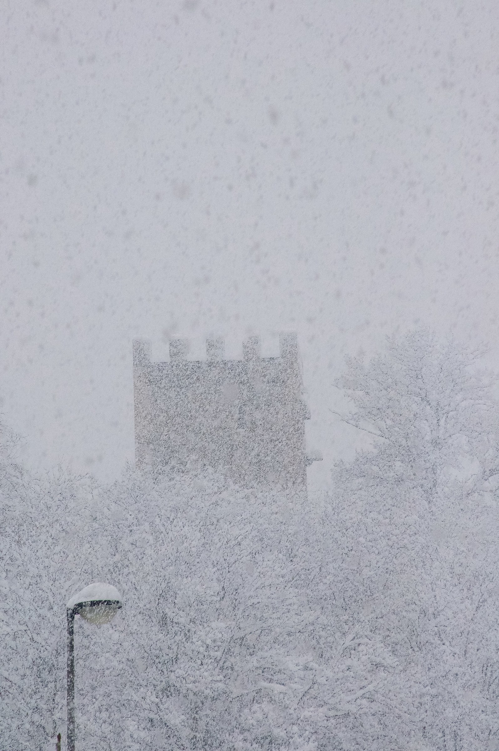 Tower Dauphin and record snowfall