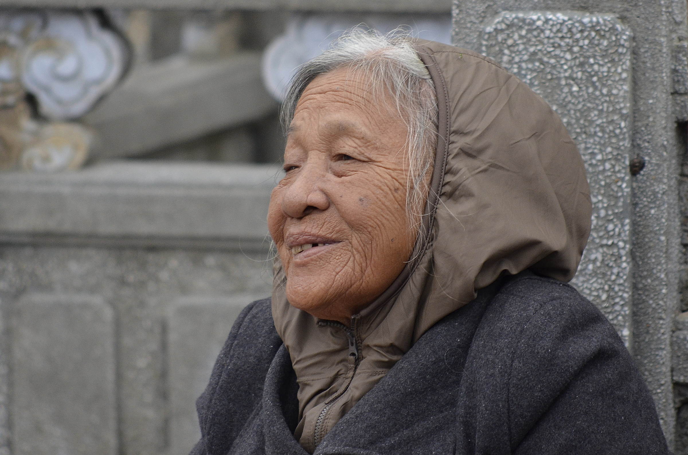 Old Vietnamese lady