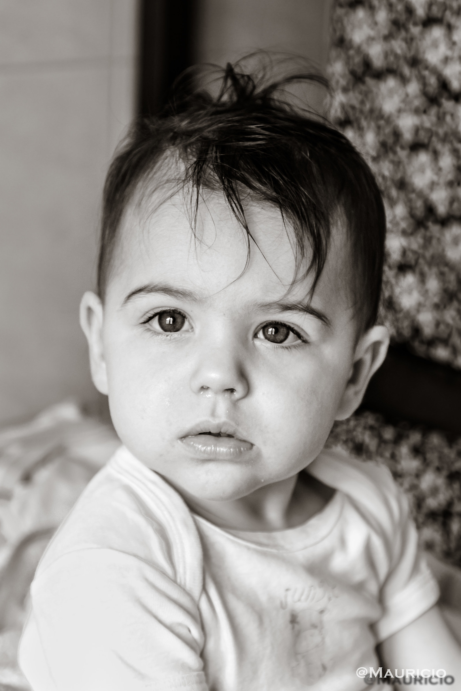 Sofia dopo il bagnetto