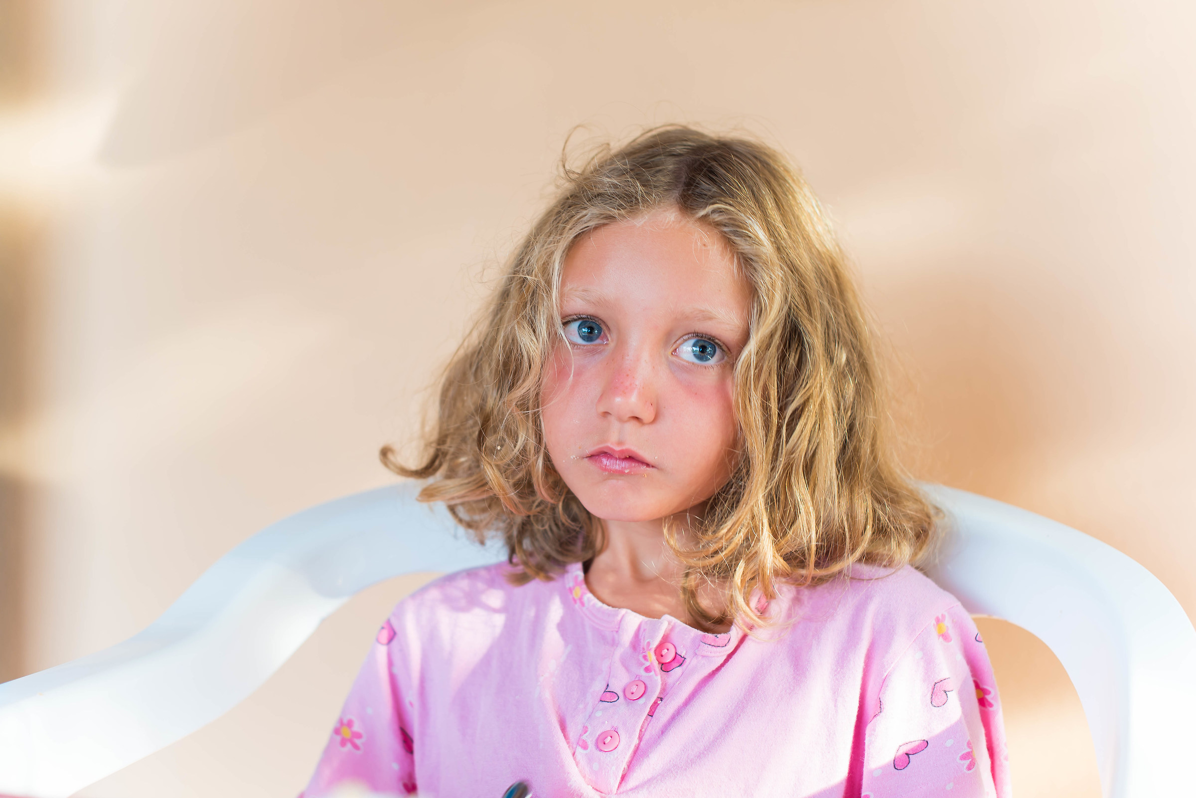 Fanciulla Post spiaggia