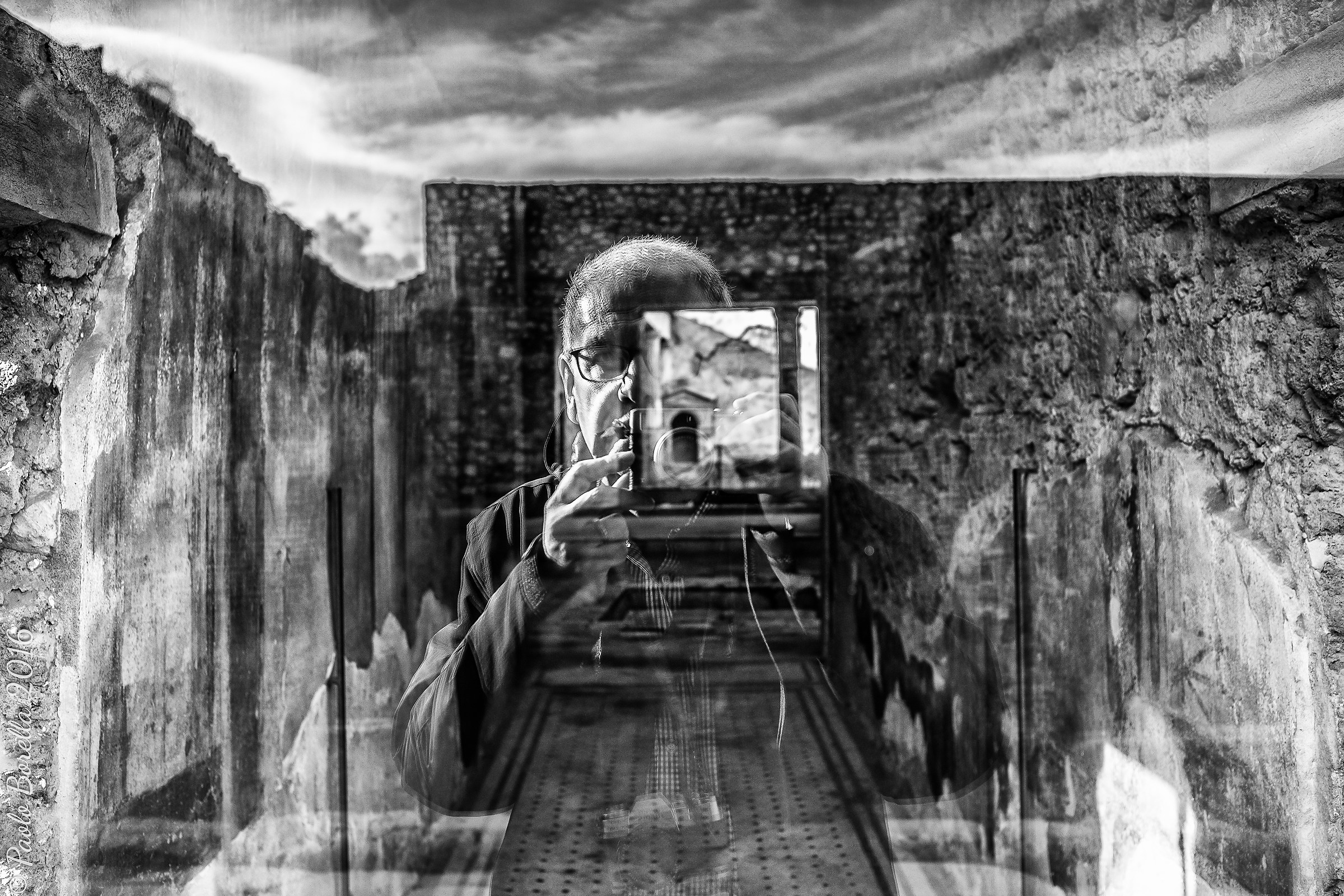 Fotografatore in Pompeii