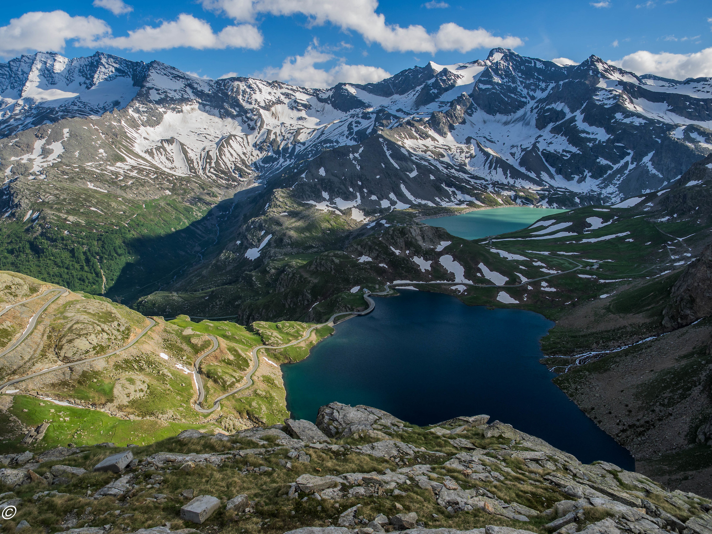 Vista dal Colle del Nivolet