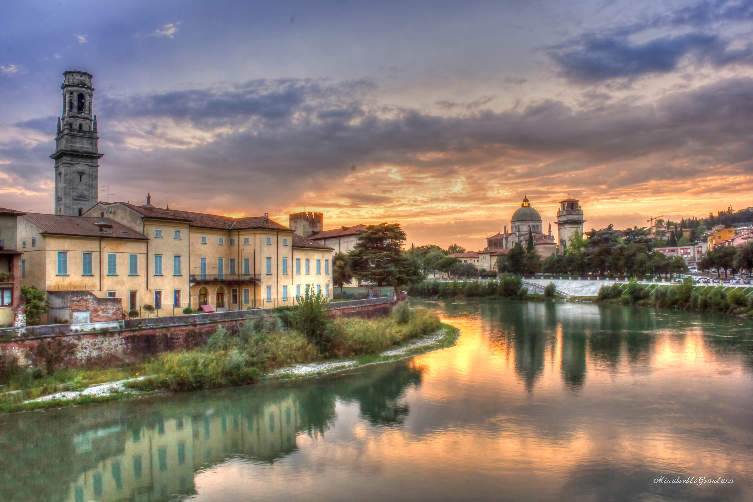 Verona sunset