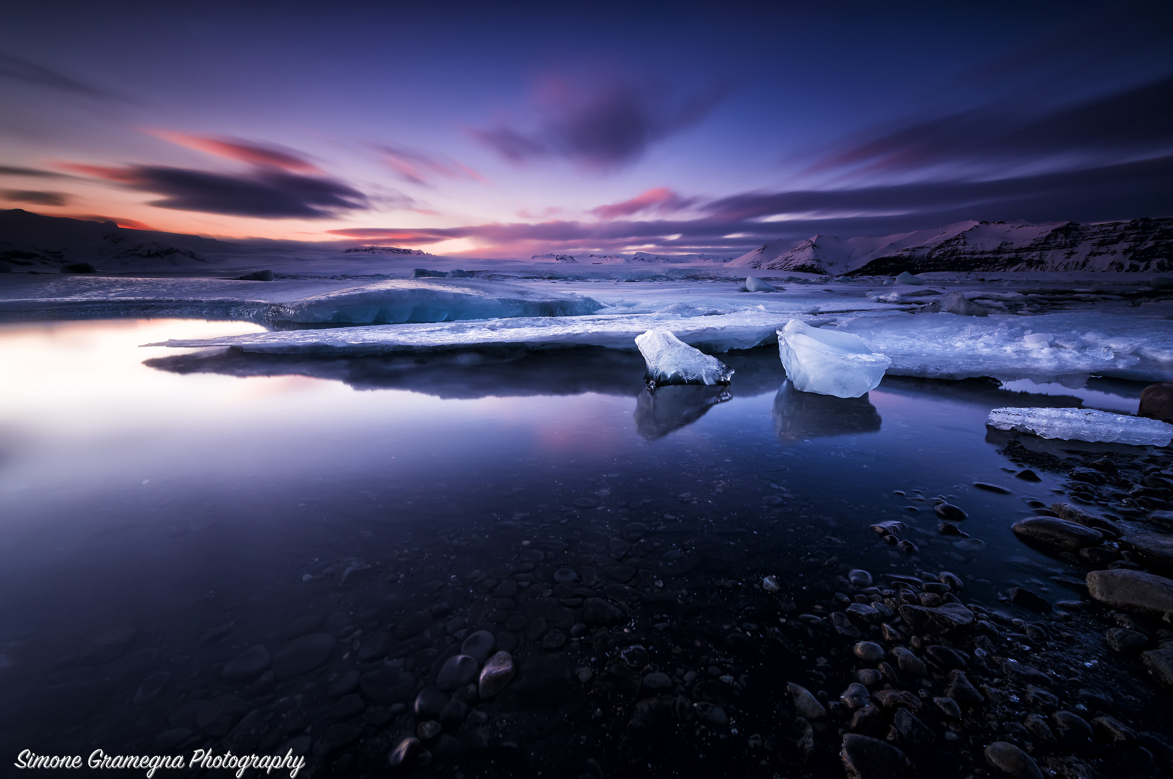 Jokulsarion blue hour