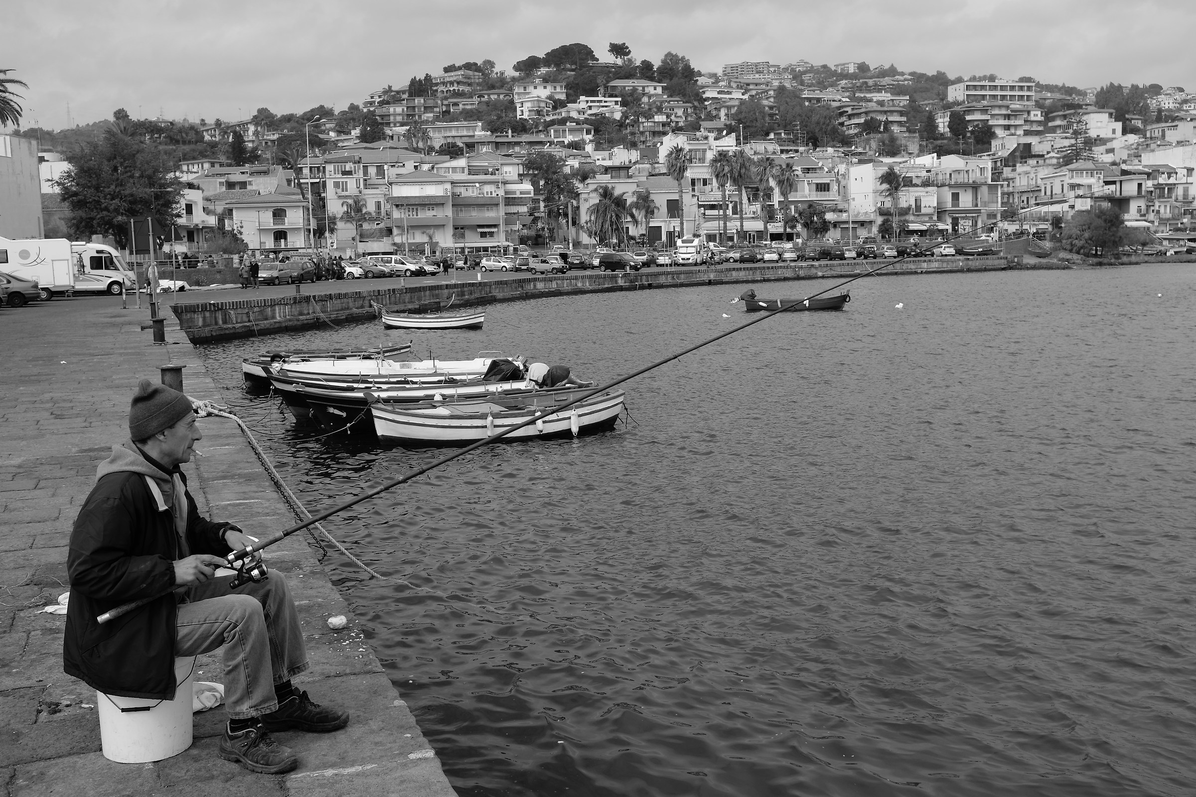 The fisherman's patience
