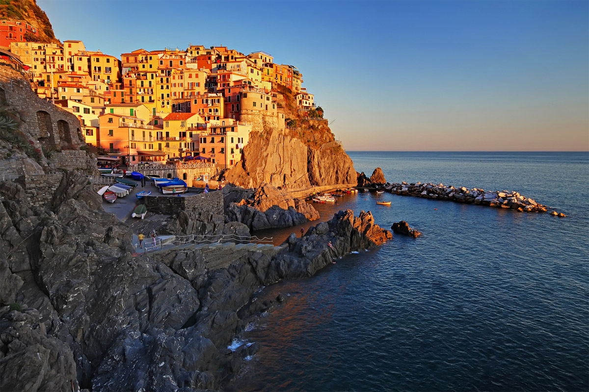 Manarola at Sunset