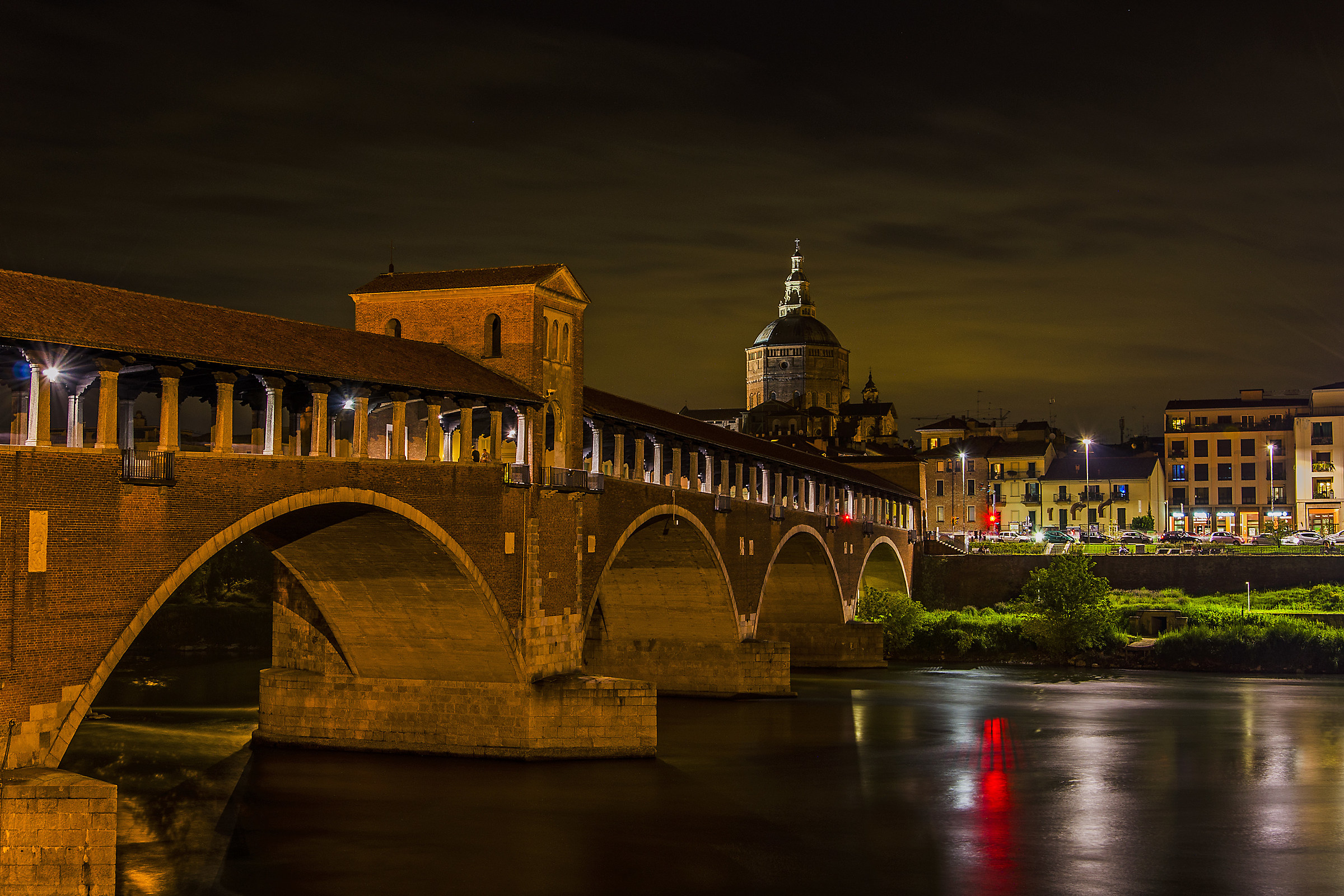 Ponte coperto- Pavia