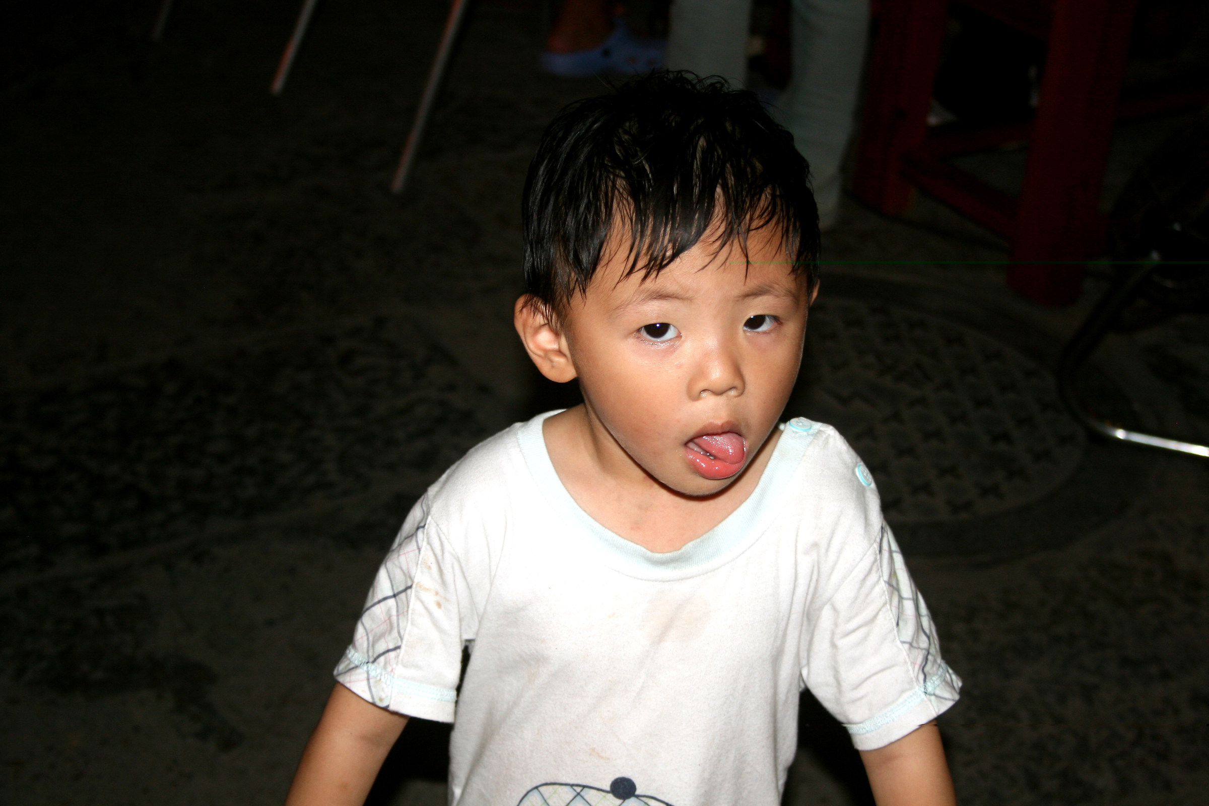 A mischievous child to Yanshuo - China
