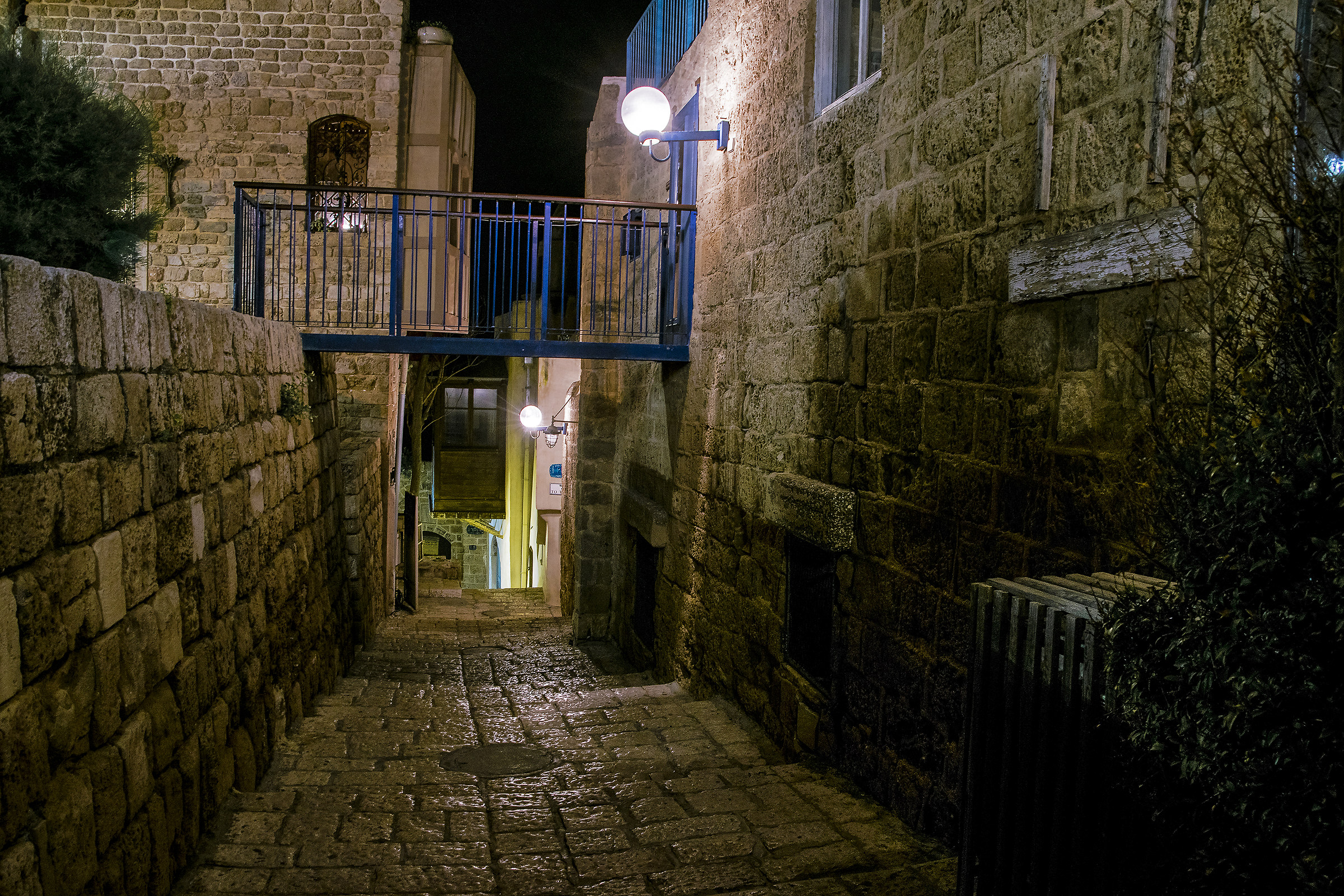 In the alleys of Jaffa