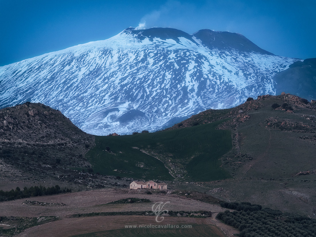 At the foot of the giant