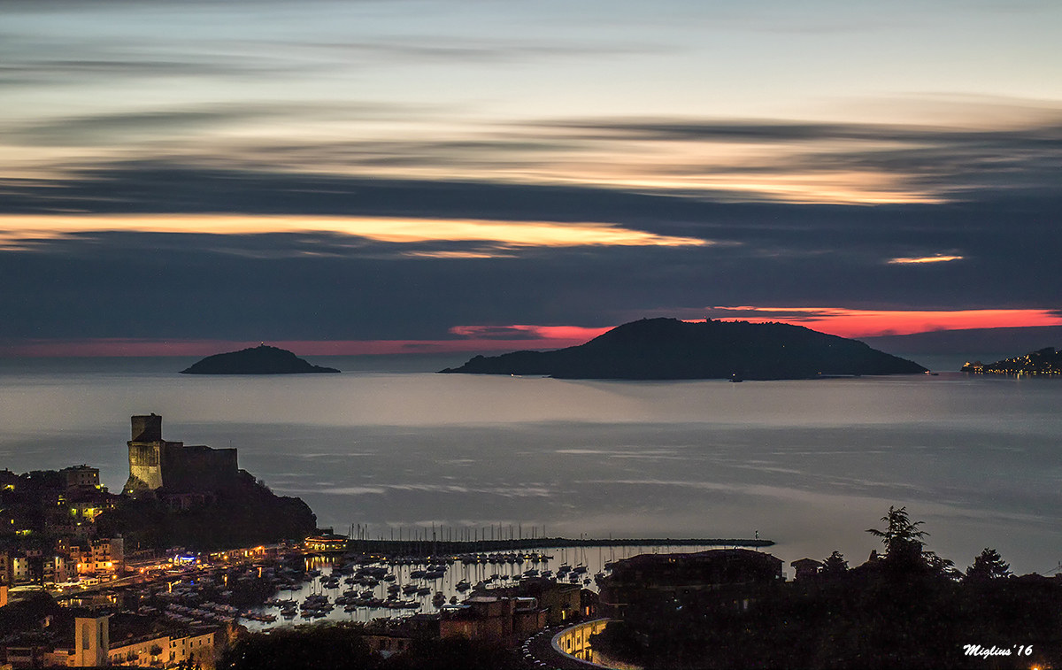 Sunset in Lerici