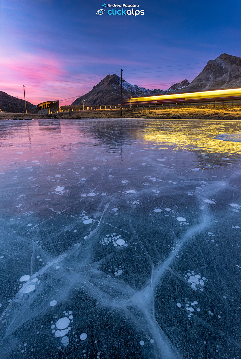 On the frozen lake