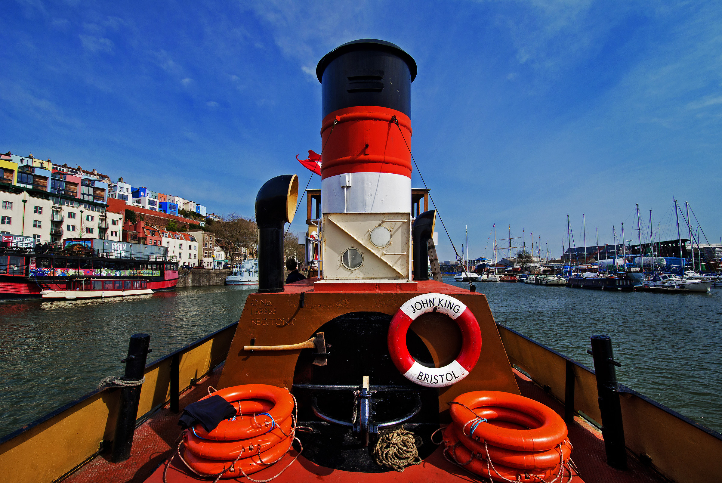Aboard the John King (Bristol)!