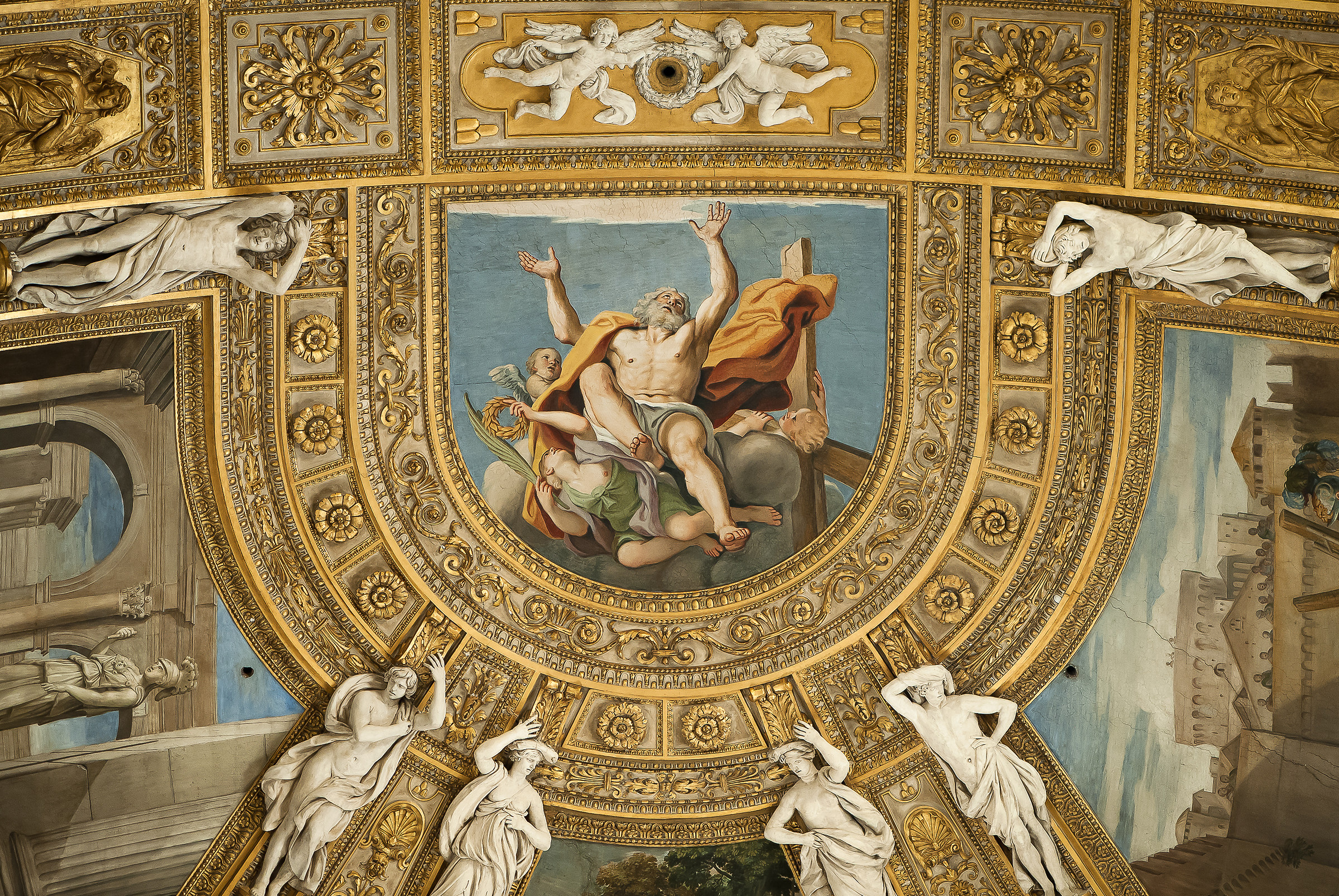 Roma-Interior S. Andrea della Valle