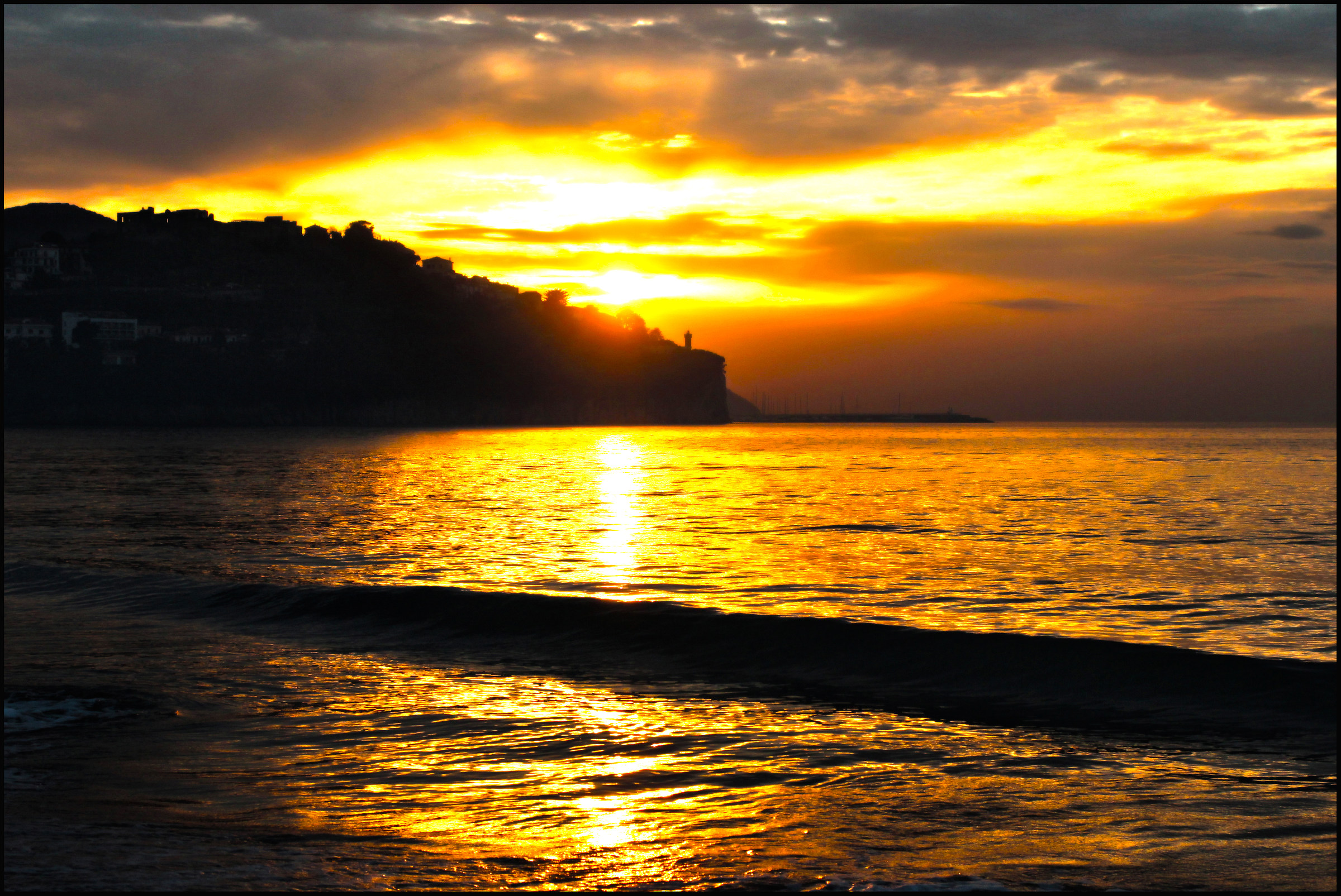 Tramonto ad Agropoli...