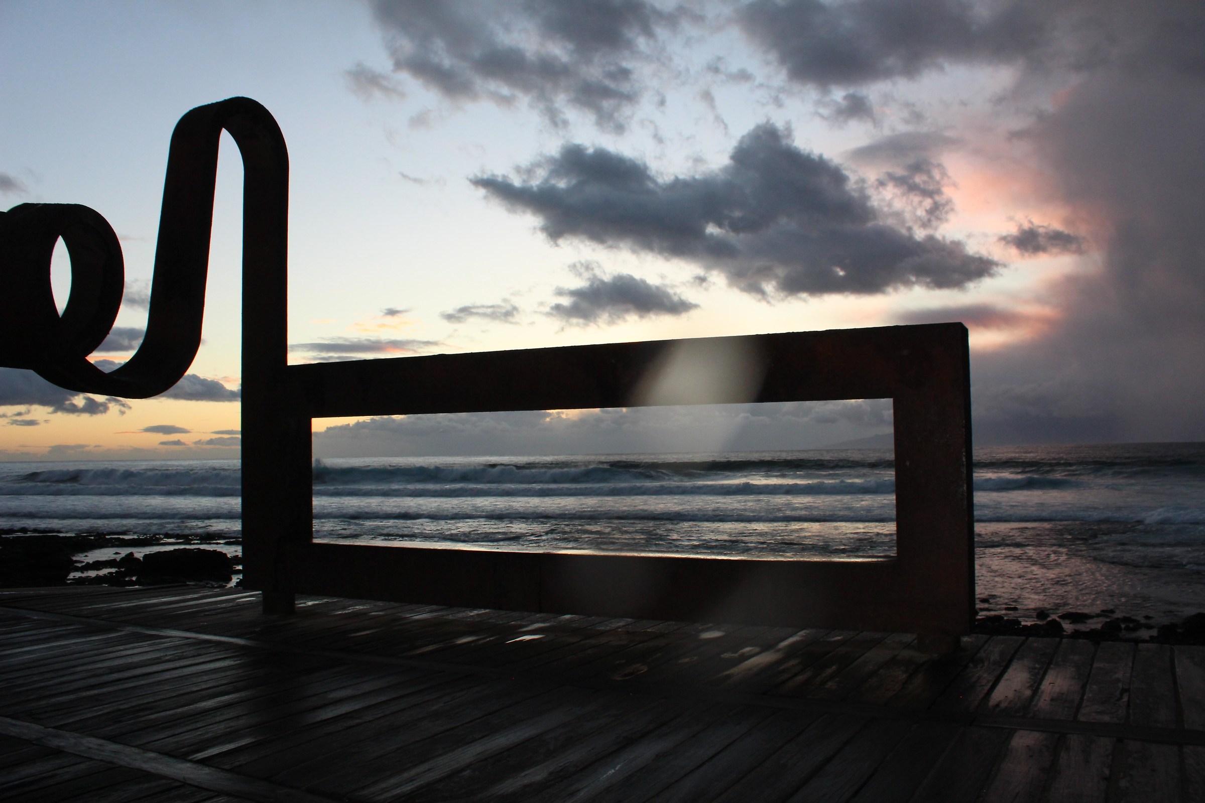 Opera d'arte al tramonto...