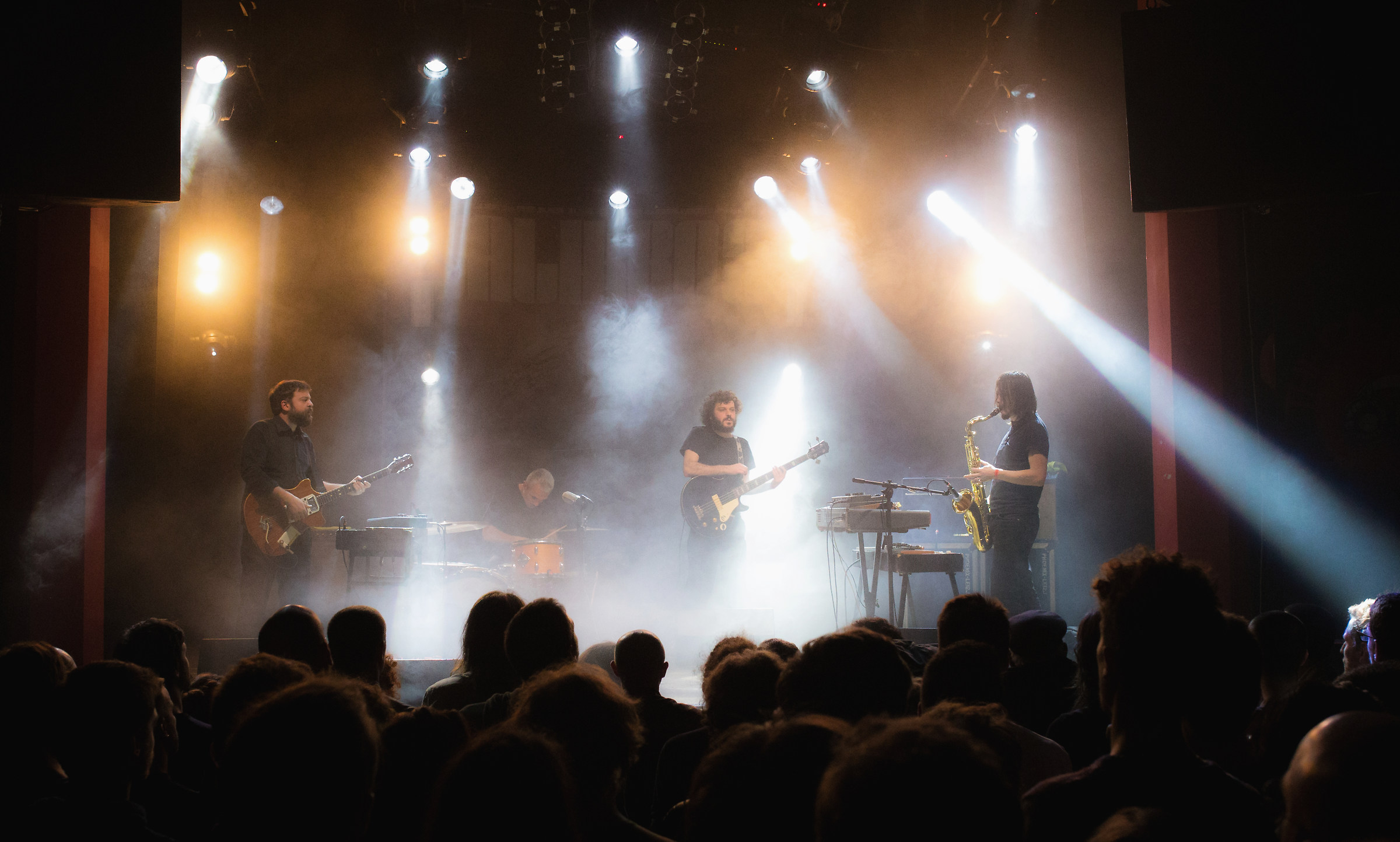 Il concerto dei Calibro 35 al Cage Theatre