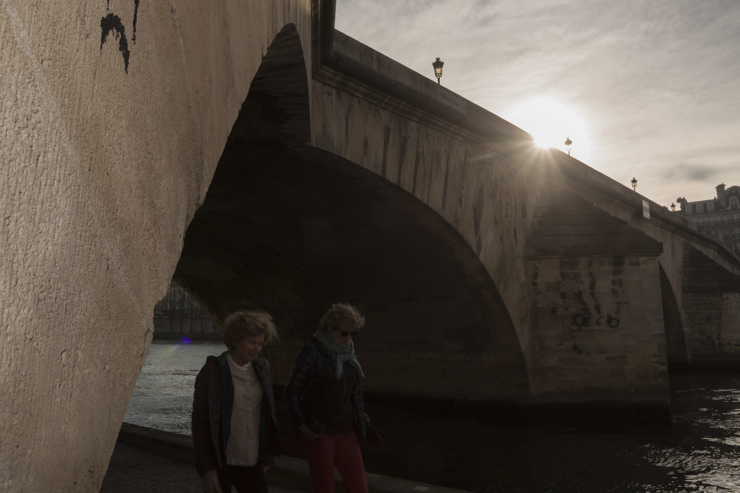 Under the bridge