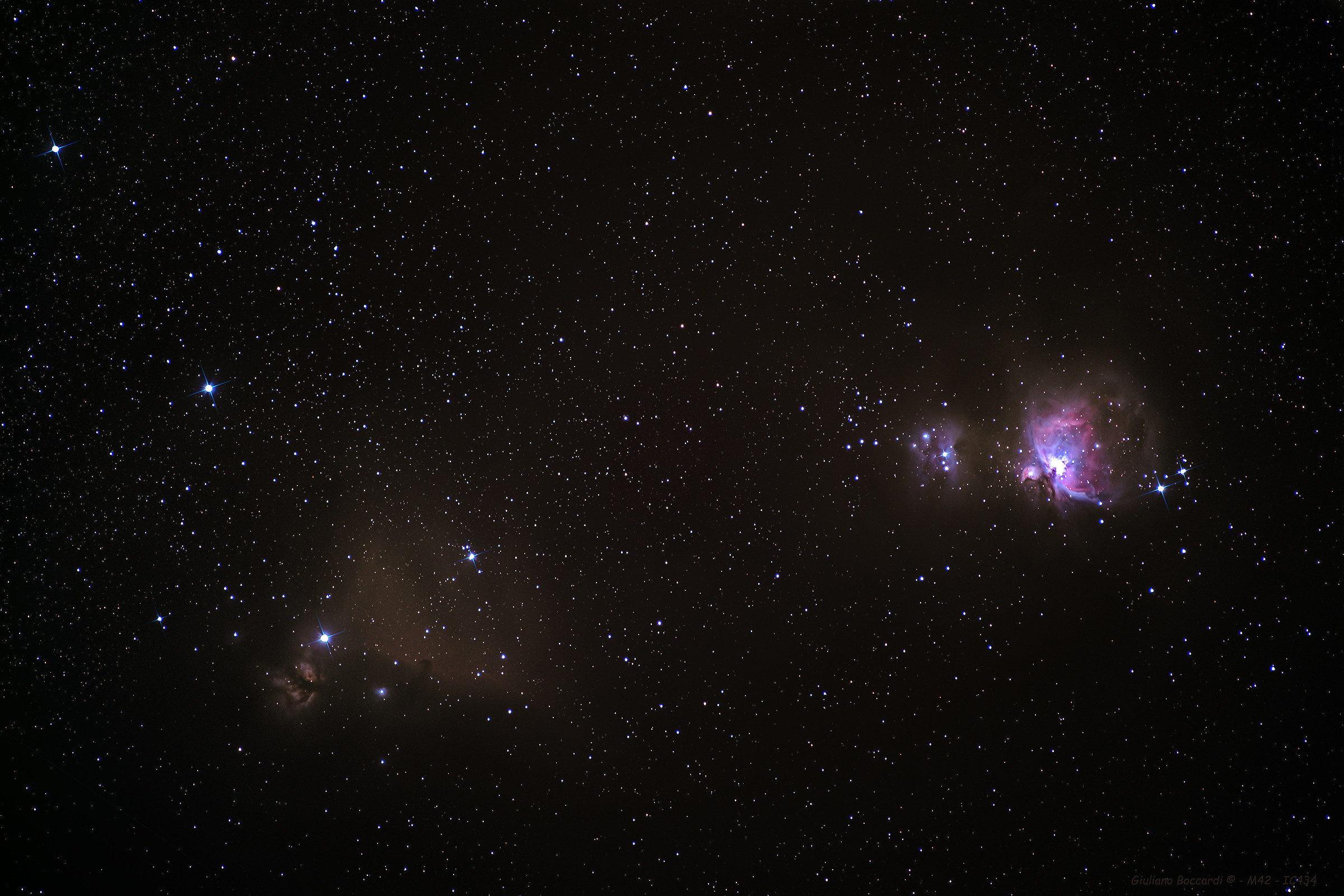 m42 + IC434