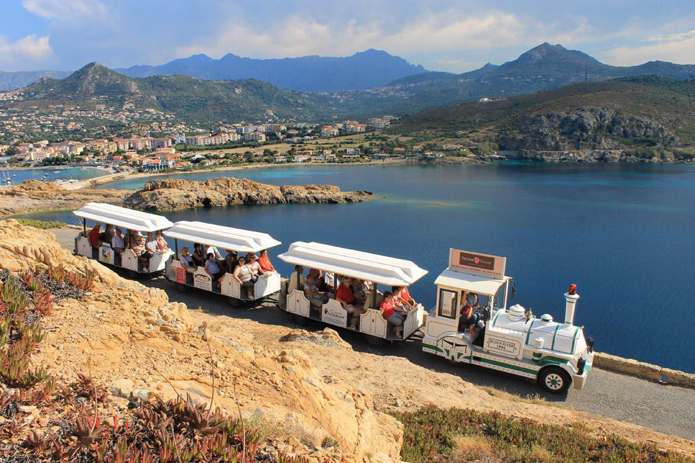 Trenino panoramico a Ile Rousse